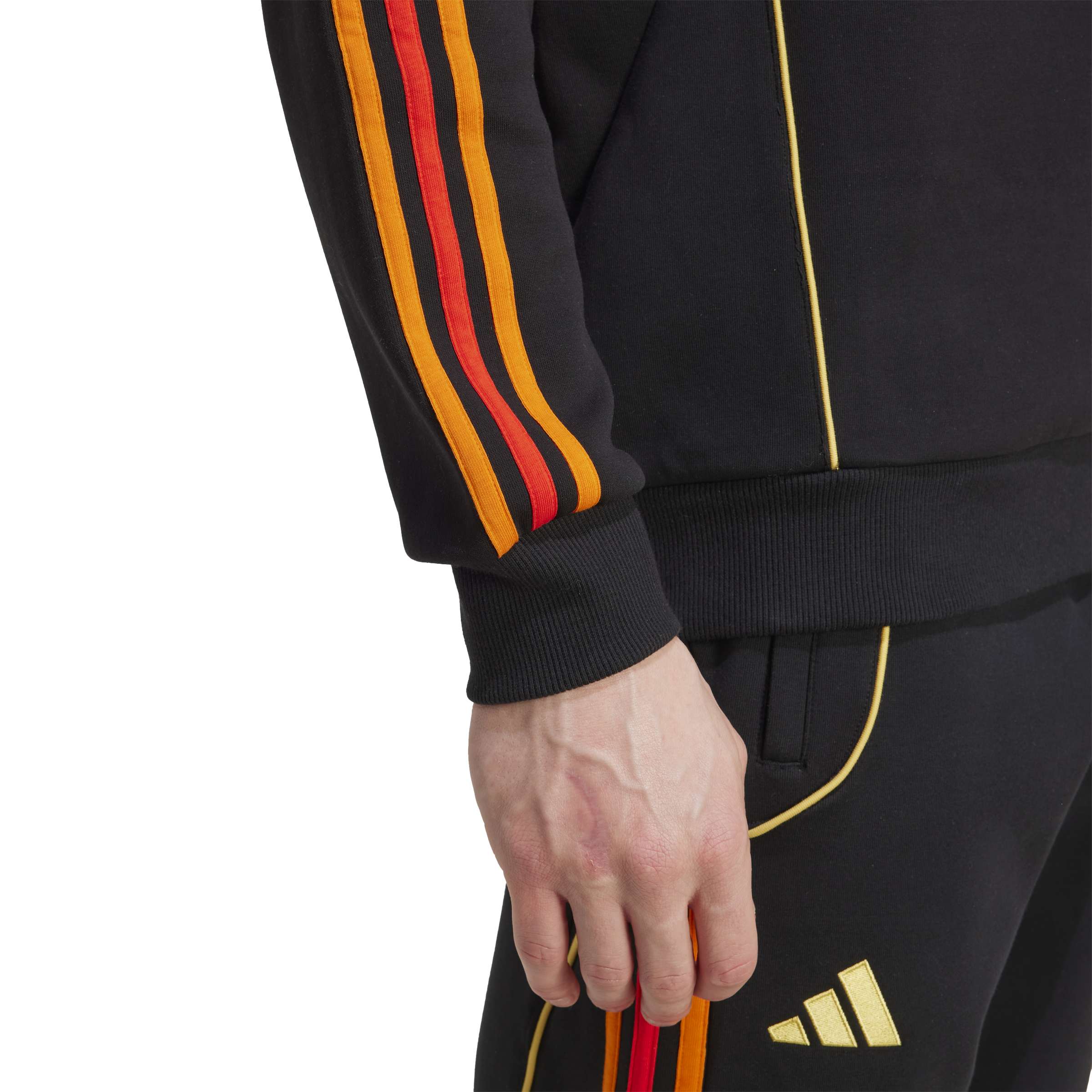 Adidas Arsenal X NTS Urban Purist Hoodie Zwart Goud Oranje Adidas Arsenal X NTS Urban Purist Hoodie Zwart Goud Oranje - Afbeelding 5