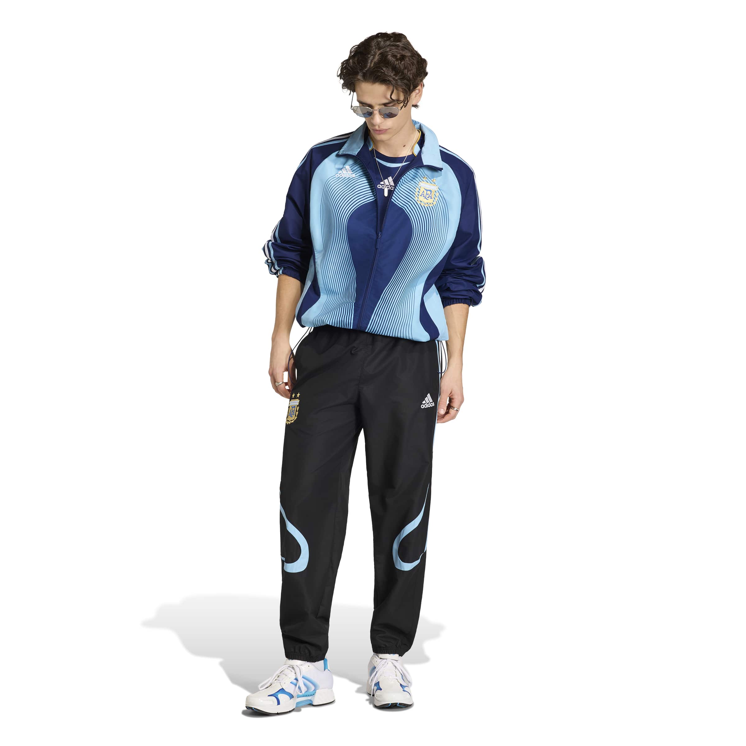 Adidas Argentinië Trainingsbroek 2006 Donkerblauw Lichtblauw Goud Adidas Argentinië Trainingsbroek 2006 Donkerblauw Lichtblauw Goud - Afbeelding 5