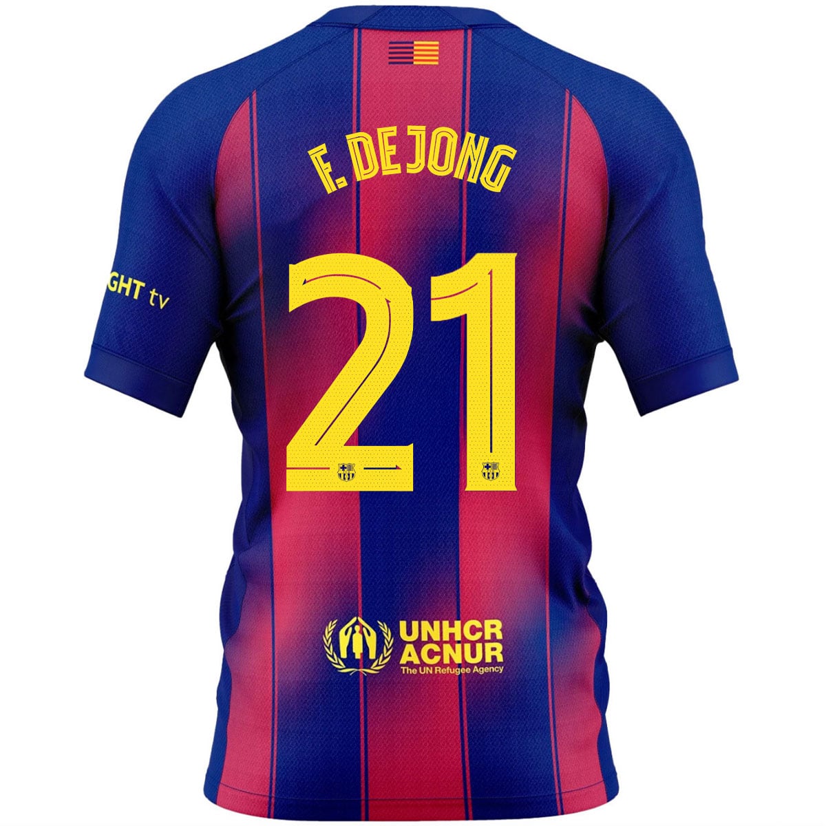 Nike FC Barcelona Frenkie De Jong 21 Thuisshirt 2025-2026 Kids Nike FC Barcelona Frenkie De Jong 21 Thuisshirt 2025-2026 Kids