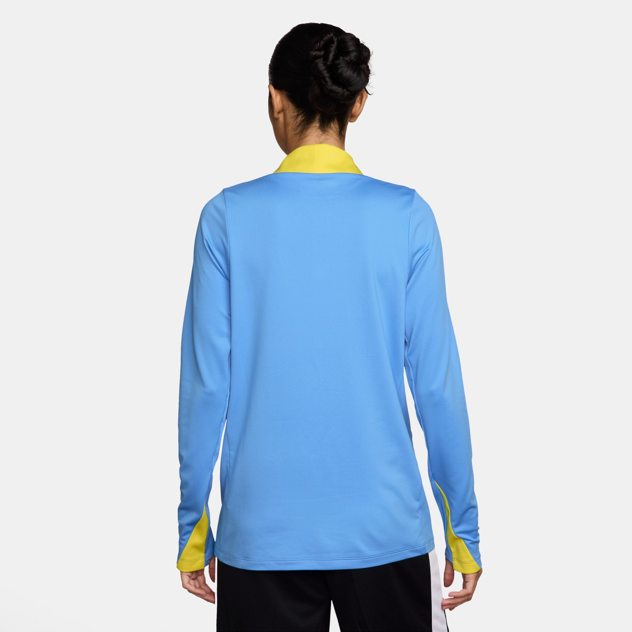 Nike FC Barcelona Strike Trainingspak 1/4-Zip 2025-2026 Dames Lichtblauw Donkerblauw Felgeel Nike FC Barcelona Strike Trainingspak 1/4-Zip 2025-2026 Dames Lichtblauw Donkerblauw Felgeel - foto 3