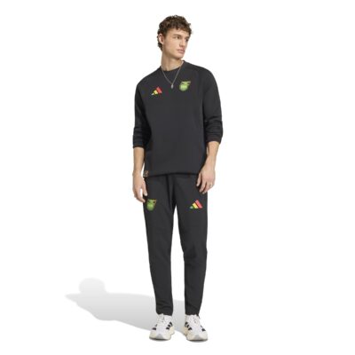 Adidas Jamaica X Bob Marley Tiro Travel Crew Trainingspak 2026-2028 Zwart Groen Geel Rood