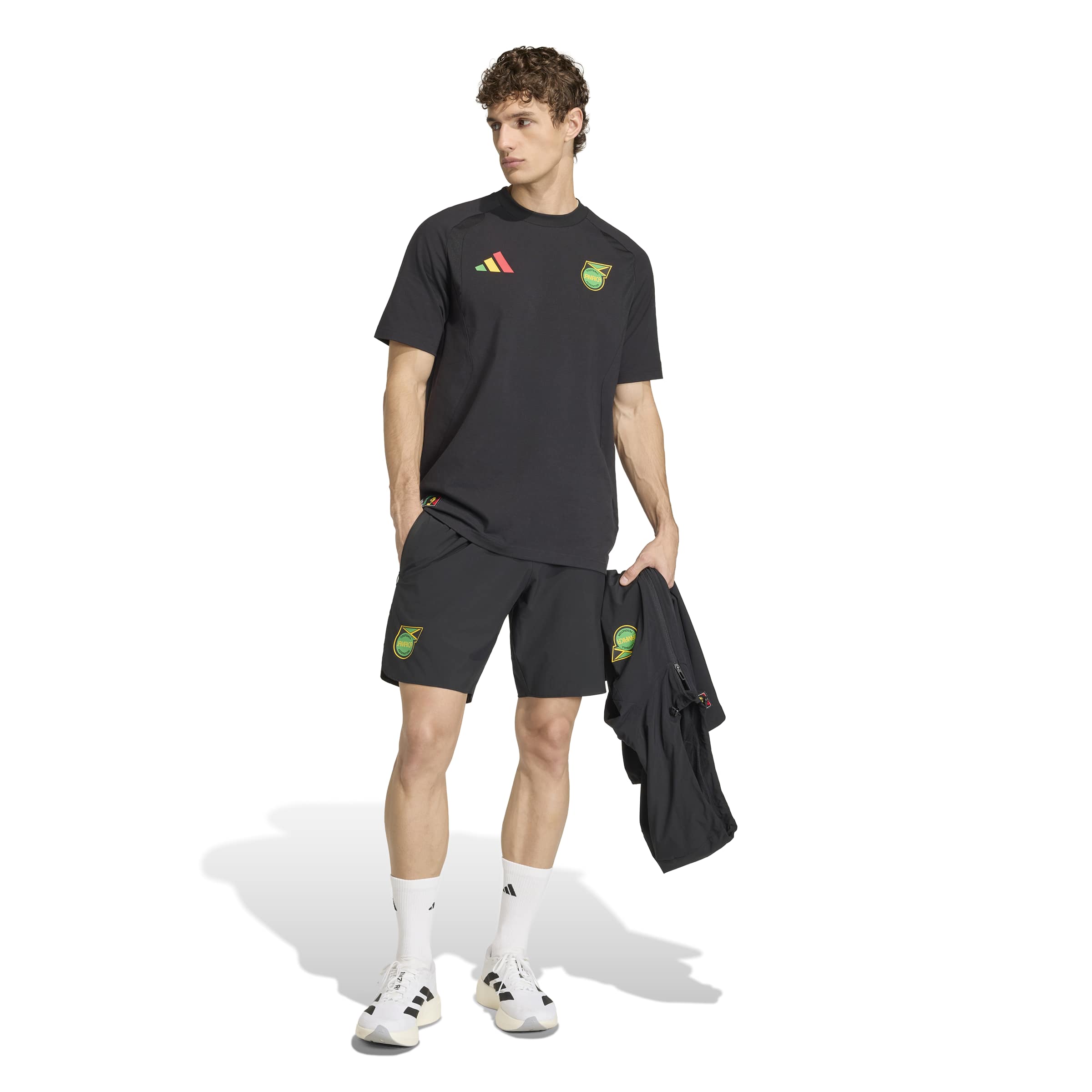 Adidas Jamaica X Bob Marley Tiro Travel Broekje 2026-2028 Zwart Groen Geel Rood Adidas Jamaica X Bob Marley Tiro Travel Broekje 2026-2028 Zwart Groen Geel Rood - foto 5