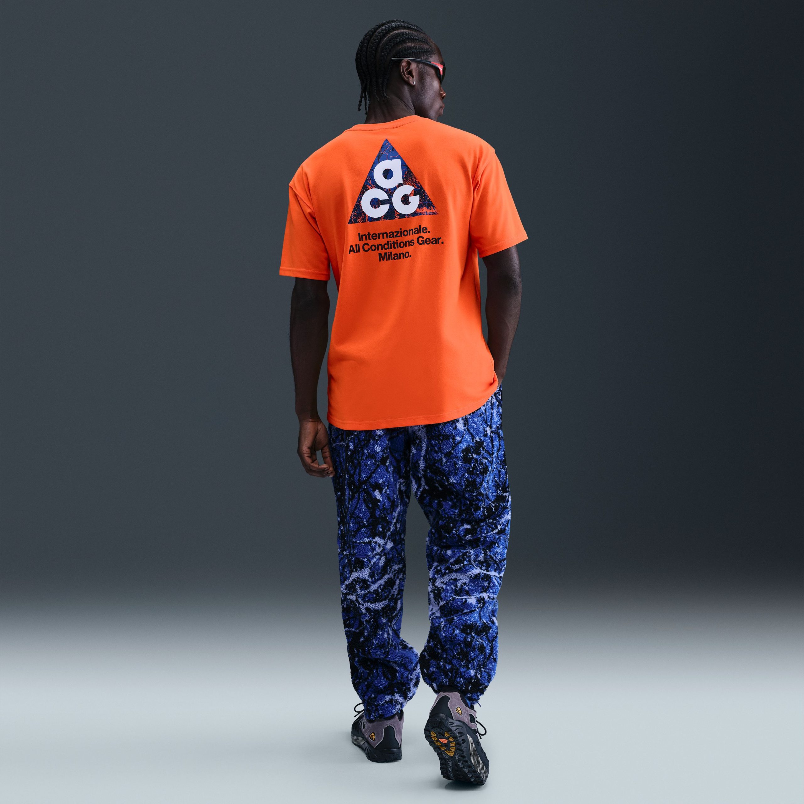 Nike Inter Milan X ACG T-Shirt 2025-2026 Oranje Donkerblauw Wit Nike Inter Milan X ACG T-Shirt 2025-2026 Oranje Donkerblauw Wit - foto 2