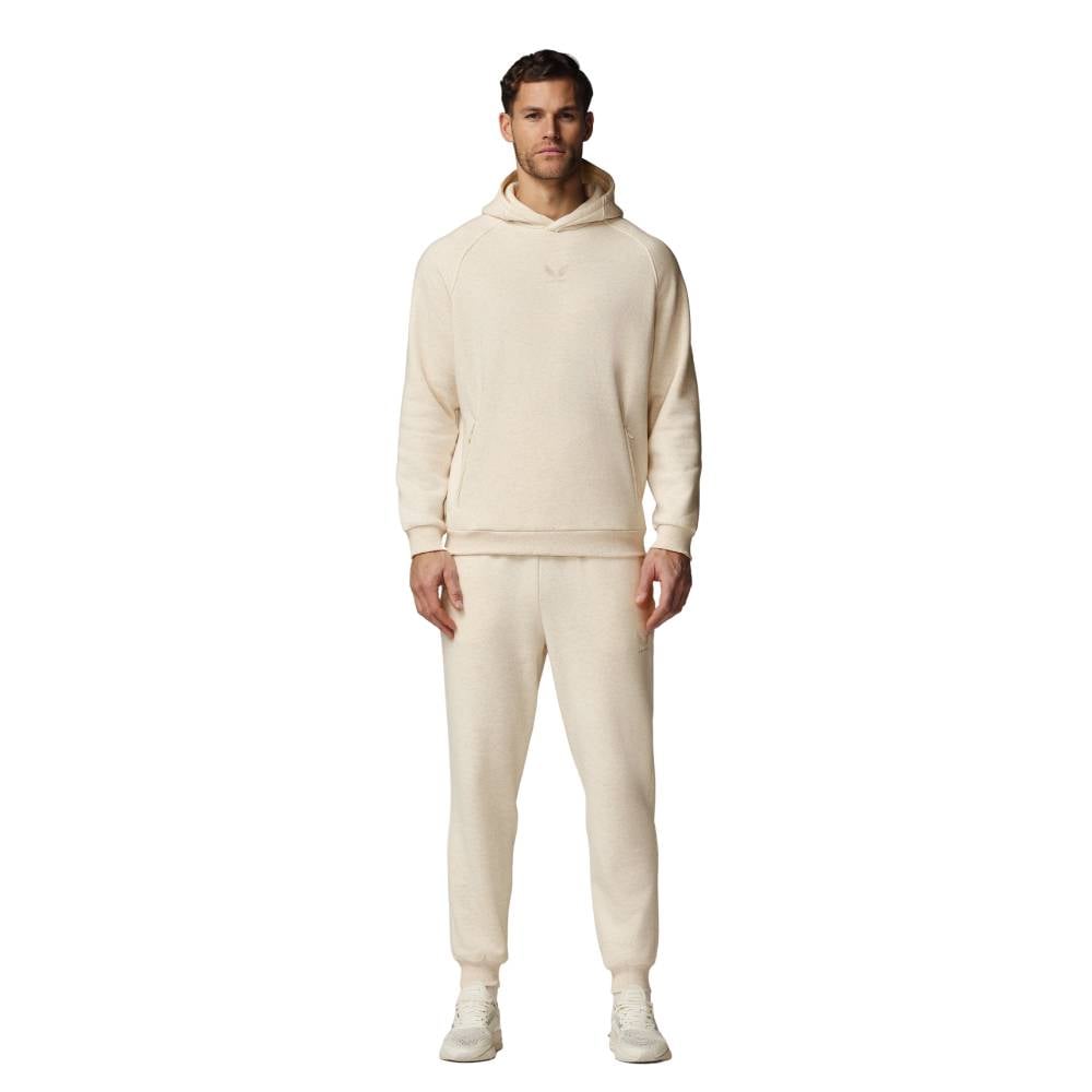 Castore Adapt Fleece Joggingpak Hooded Lichtbeige Castore Adapt Fleece Joggingpak Hooded Lichtbeige