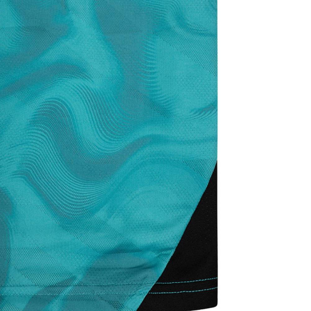 Cruyff Defense T-Shirt Kids Turquoise Zwart Cruyff Defense T-Shirt Kids Turquoise Zwart - Afbeelding 4