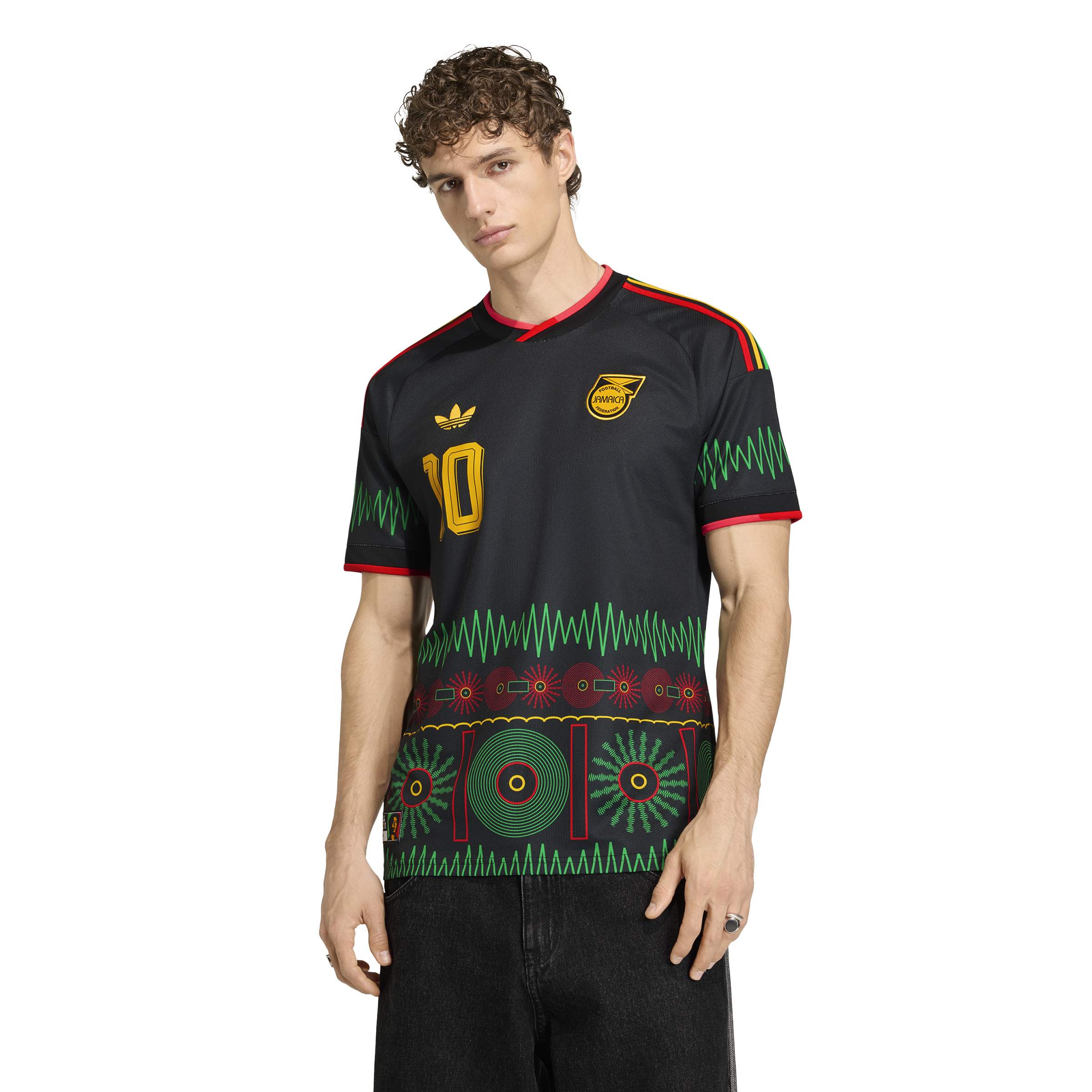 Adidas Jamaica X Bob Marley Uitshirt Bob Marley 10 2026-2028 Adidas Jamaica X Bob Marley Uitshirt Bob Marley 10 2026-2028