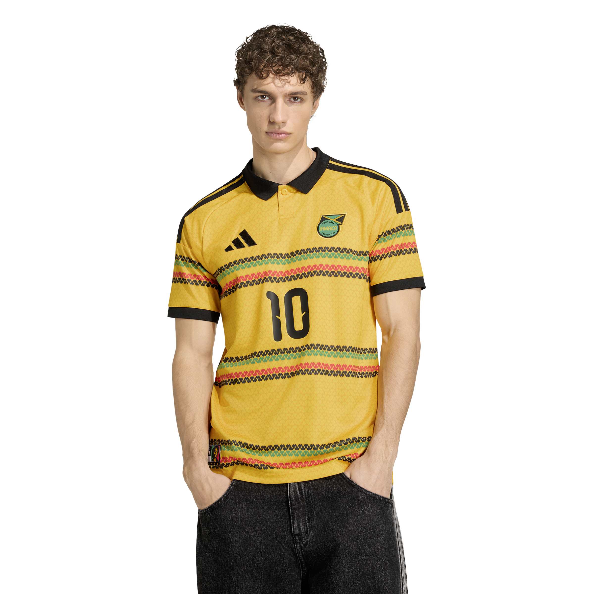 Adidas Jamaica X Bob Marley Thuisshirt Bob Marley 10 2026-2028 Adidas Jamaica X Bob Marley Thuisshirt Bob Marley 10 2026-2028 - foto 2