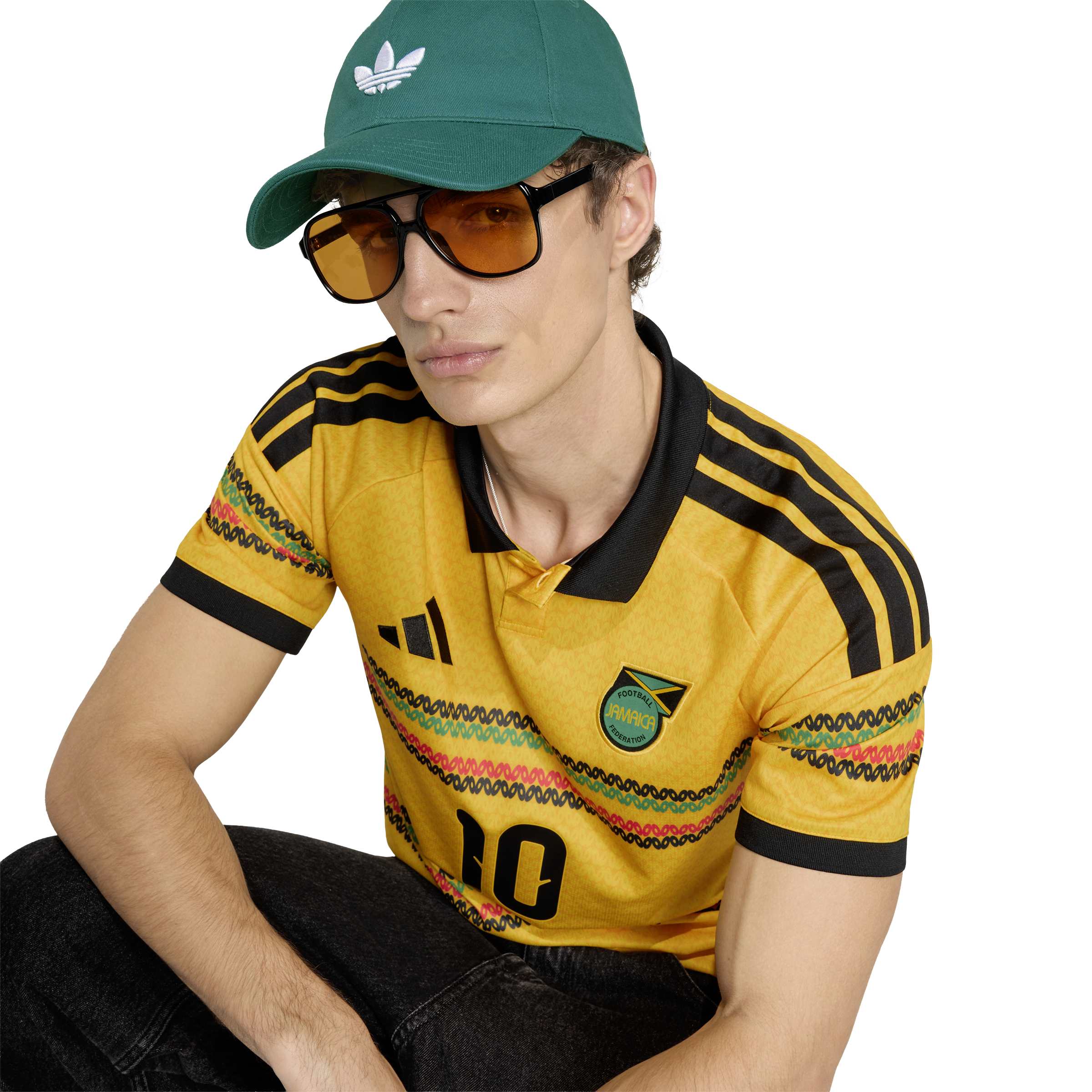 Adidas Jamaica X Bob Marley Thuisshirt Bob Marley 10 2026-2028 Adidas Jamaica X Bob Marley Thuisshirt Bob Marley 10 2026-2028 - foto 3