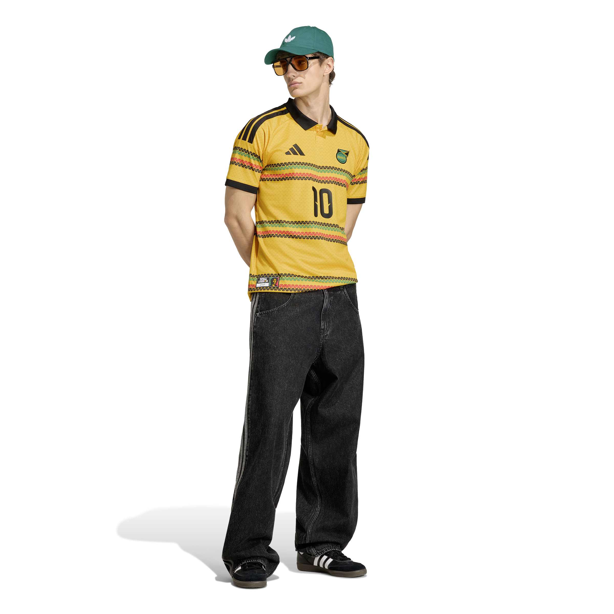Adidas Jamaica X Bob Marley Thuisshirt Bob Marley 10 2026-2028 Adidas Jamaica X Bob Marley Thuisshirt Bob Marley 10 2026-2028 - foto 5