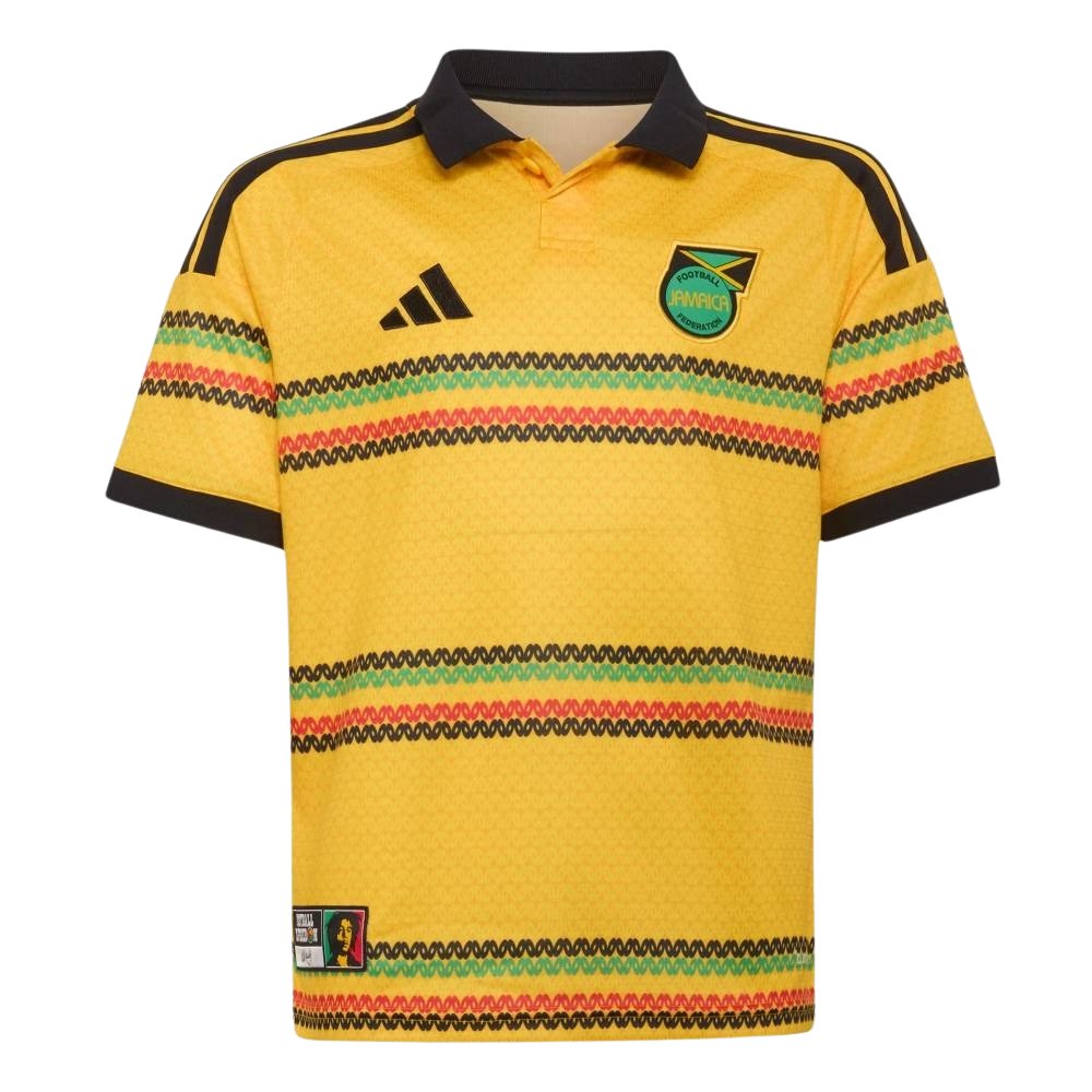 Adidas Jamaica X Bob Marley Thuisshirt 2026-2028 Kids Adidas Jamaica X Bob Marley Thuisshirt 2026-2028 Kids