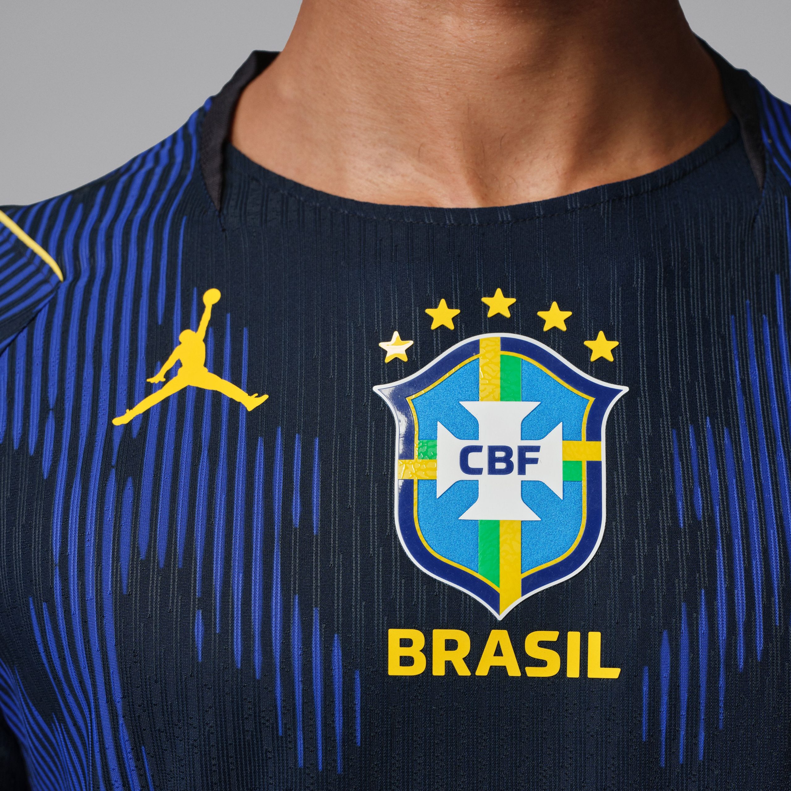 Nike Brazilië X Jordan Uitshirt Authentic 2026-2028 Nike Brazilië X Jordan Uitshirt Authentic 2026-2028 - Afbeelding 5