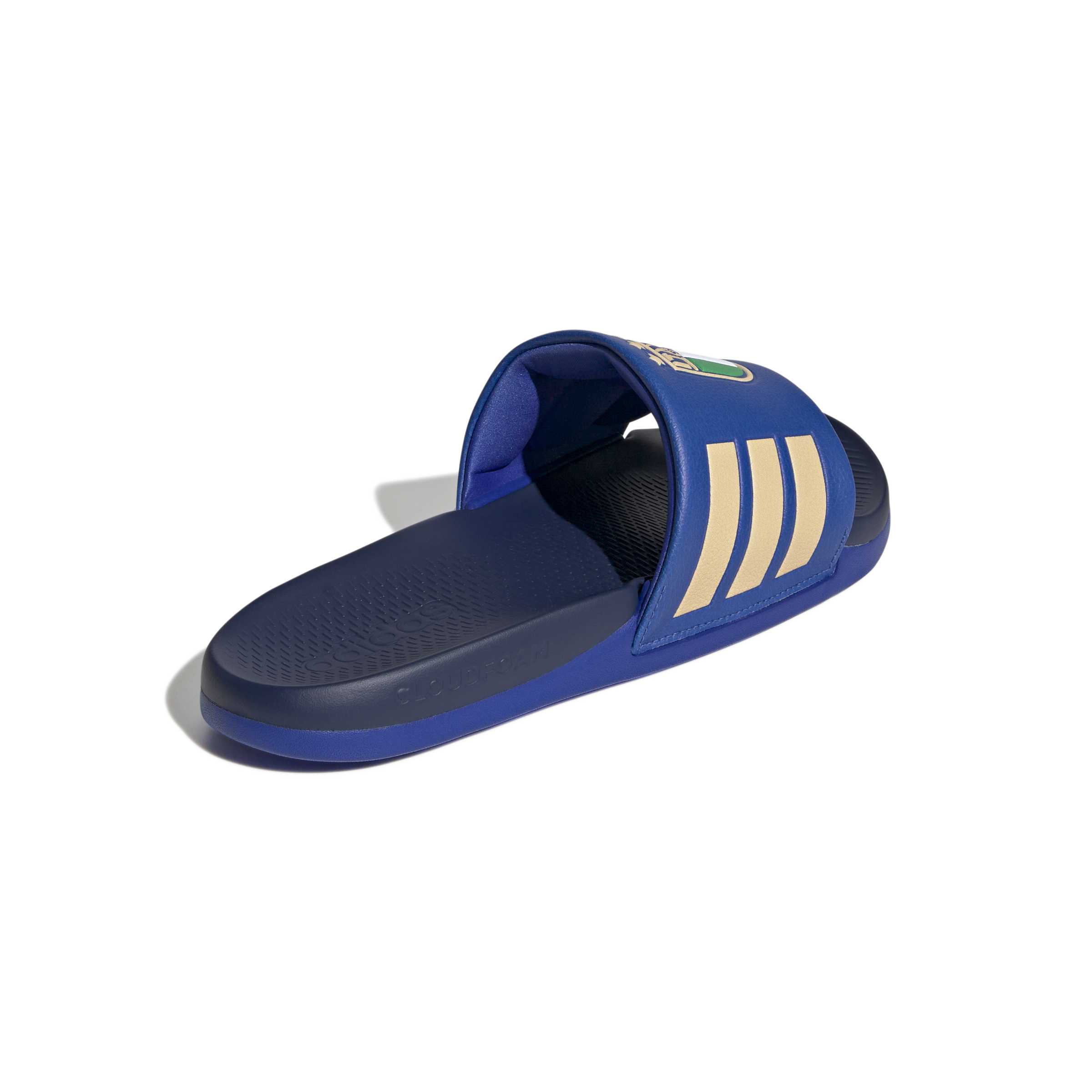 Adidas Adilette Italië Slippers Donkerblauw Goud Adidas Adilette Italië Slippers Donkerblauw Goud - foto 4
