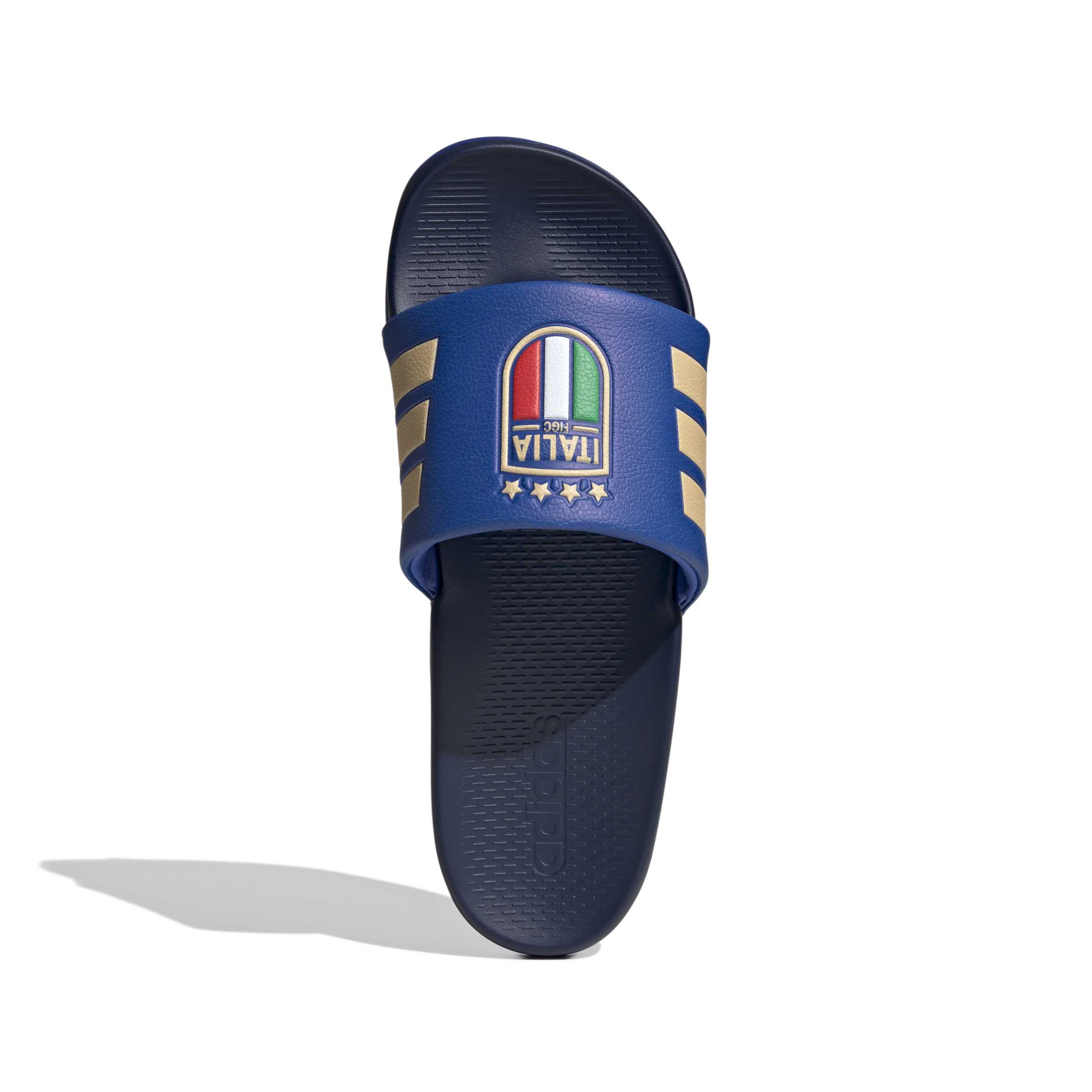 Adidas Adilette Italië Slippers Donkerblauw Goud Adidas Adilette Italië Slippers Donkerblauw Goud - foto 5