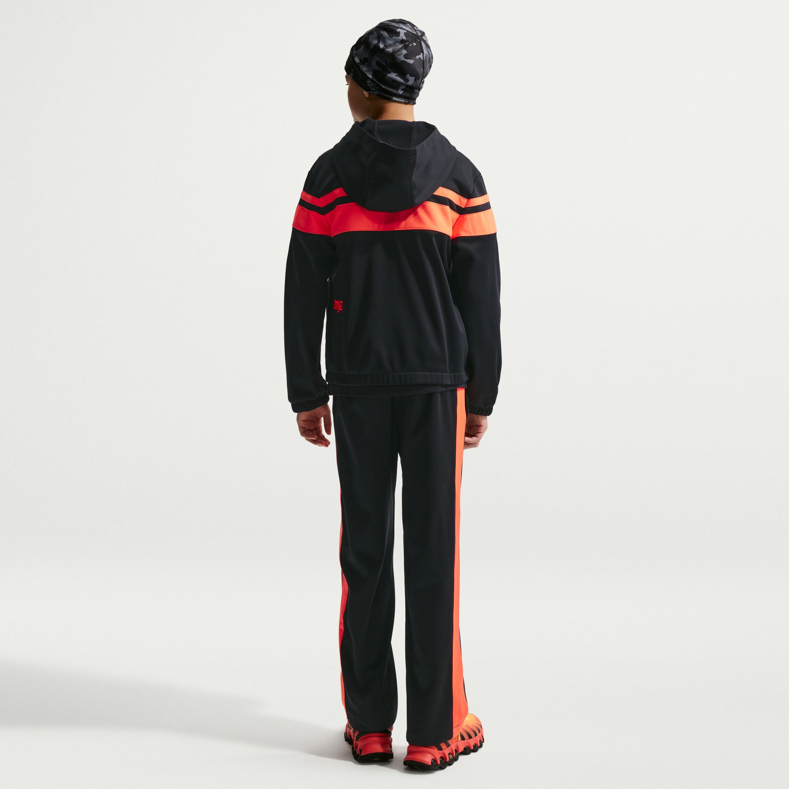 Nike Nederland Trainingspak Full-Zip 2026-2028 Kids Zwart Oranje Nike Nederland Trainingspak Full-Zip 2026-2028 Kids Zwart Oranje - foto 2