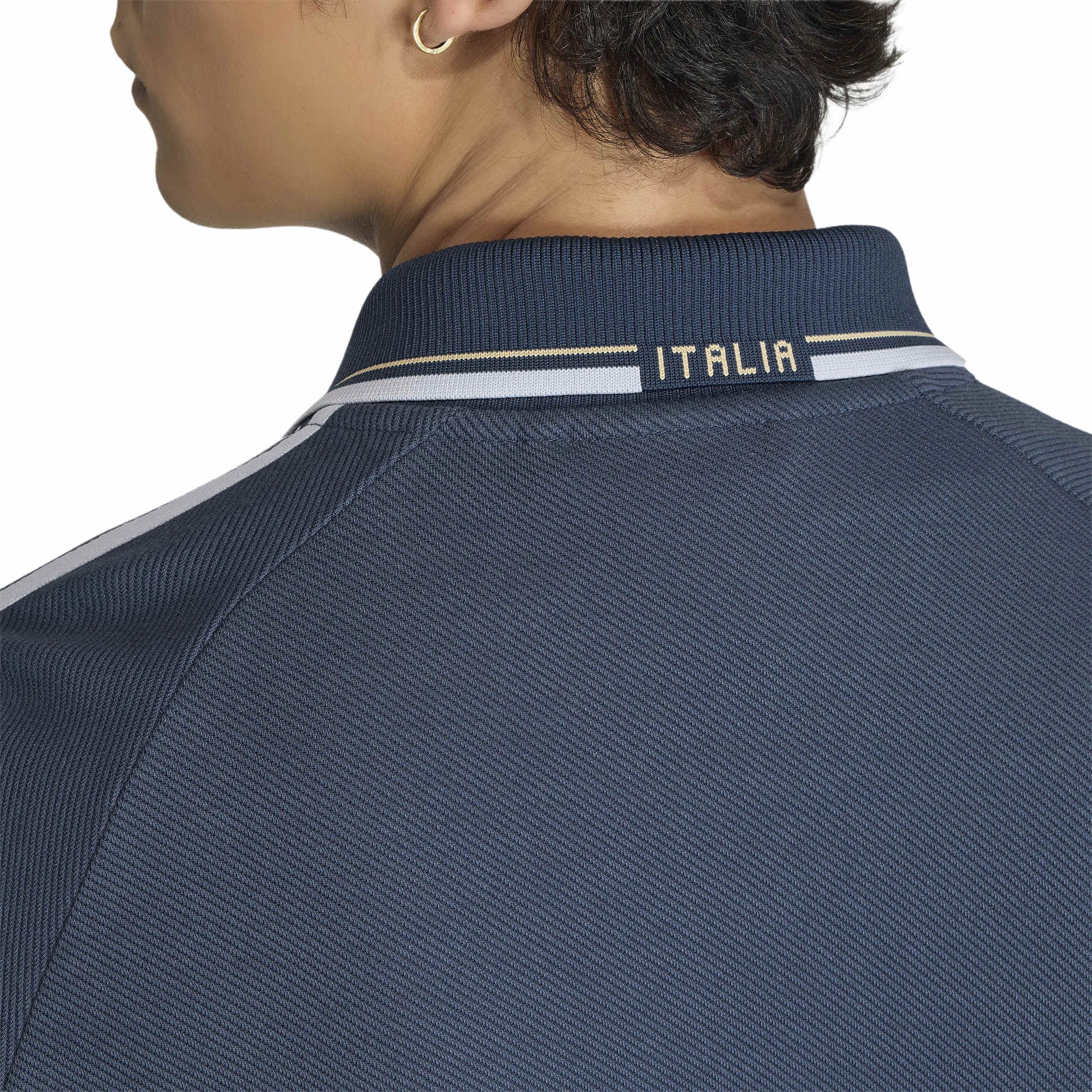 Adidas Italië Originals Anthem Trainingsjack Donkerblauw Wit Adidas Italië Originals Anthem Trainingsjack Donkerblauw Wit - foto 4
