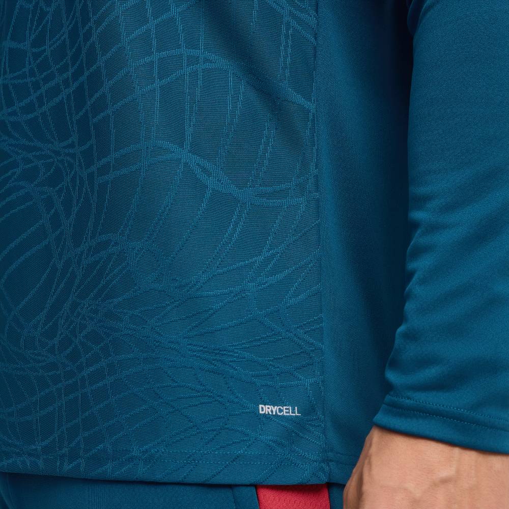 PUMA Portugal Trainingstrui 1/4 Zip 2026-2028 Blauwgroen Wit PUMA Portugal Trainingstrui 1/4 Zip 2026-2028 Blauwgroen Wit - Afbeelding 4