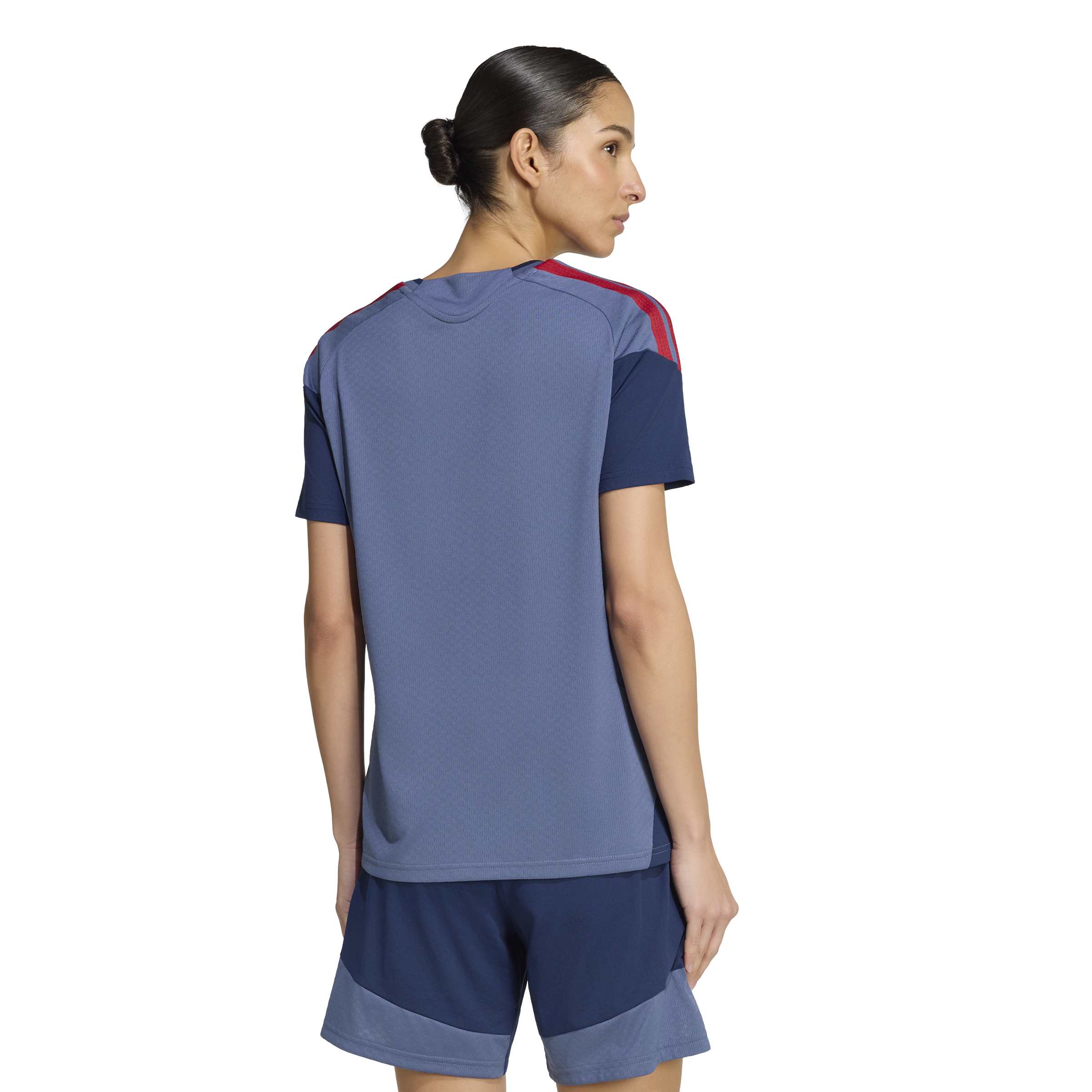 Adidas Bayern München Trainingsshirt 2026-2027 Dames Donkerblauw Rood Goud Adidas Bayern München Trainingsshirt 2026-2027 Dames Donkerblauw Rood Goud - foto 2