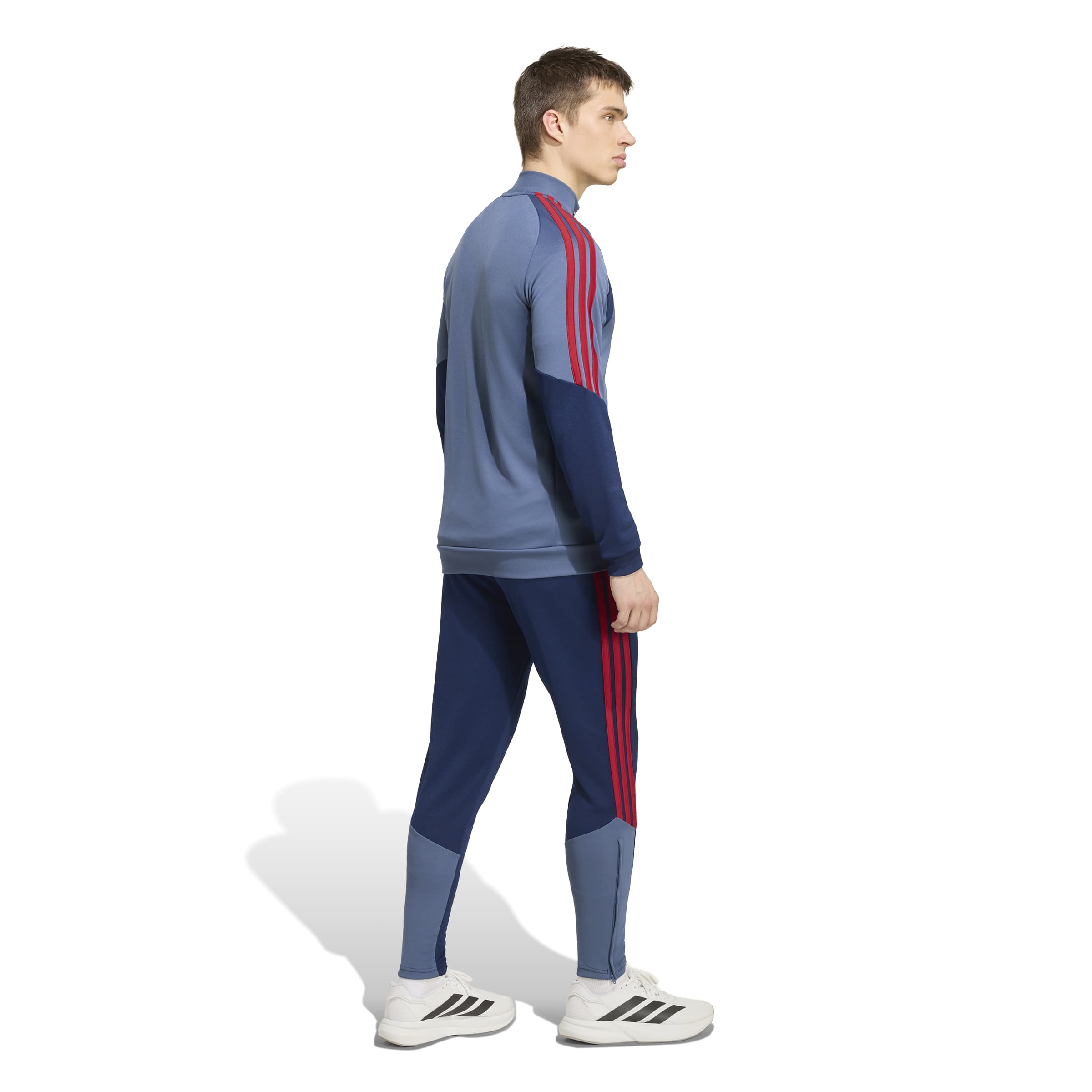 Adidas Bayern München Trainingspak Full-Zip 2026-2027 Donkerblauw Rood Goud Adidas Bayern München Trainingspak Full-Zip 2026-2027 Donkerblauw Rood Goud - foto 2