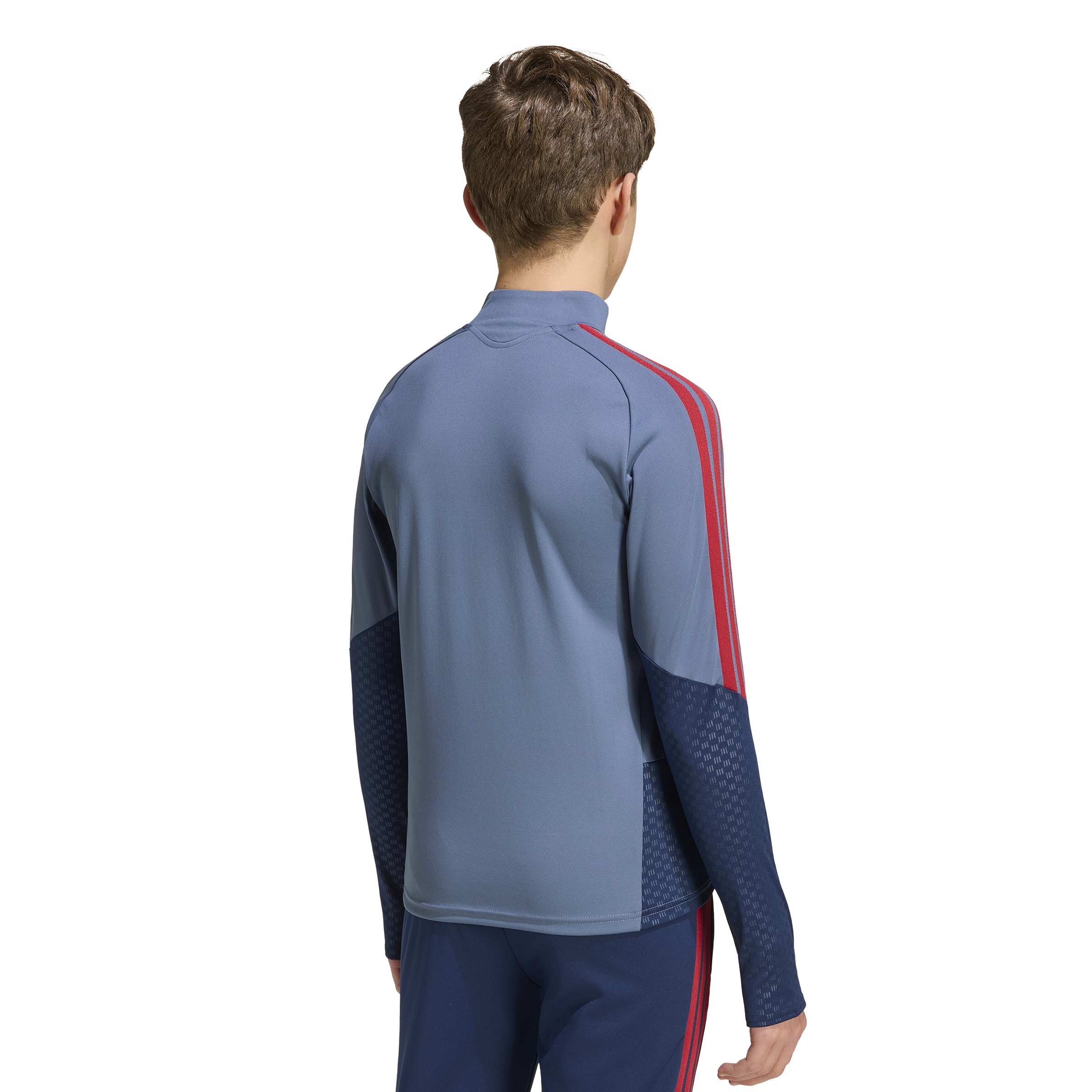 Adidas Bayern München Trainingstrui 1/4-Zip 2026-2027 Kids Donkerblauw Rood Goud Adidas Bayern München Trainingstrui 1/4-Zip 2026-2027 Kids Donkerblauw Rood Goud - foto 2