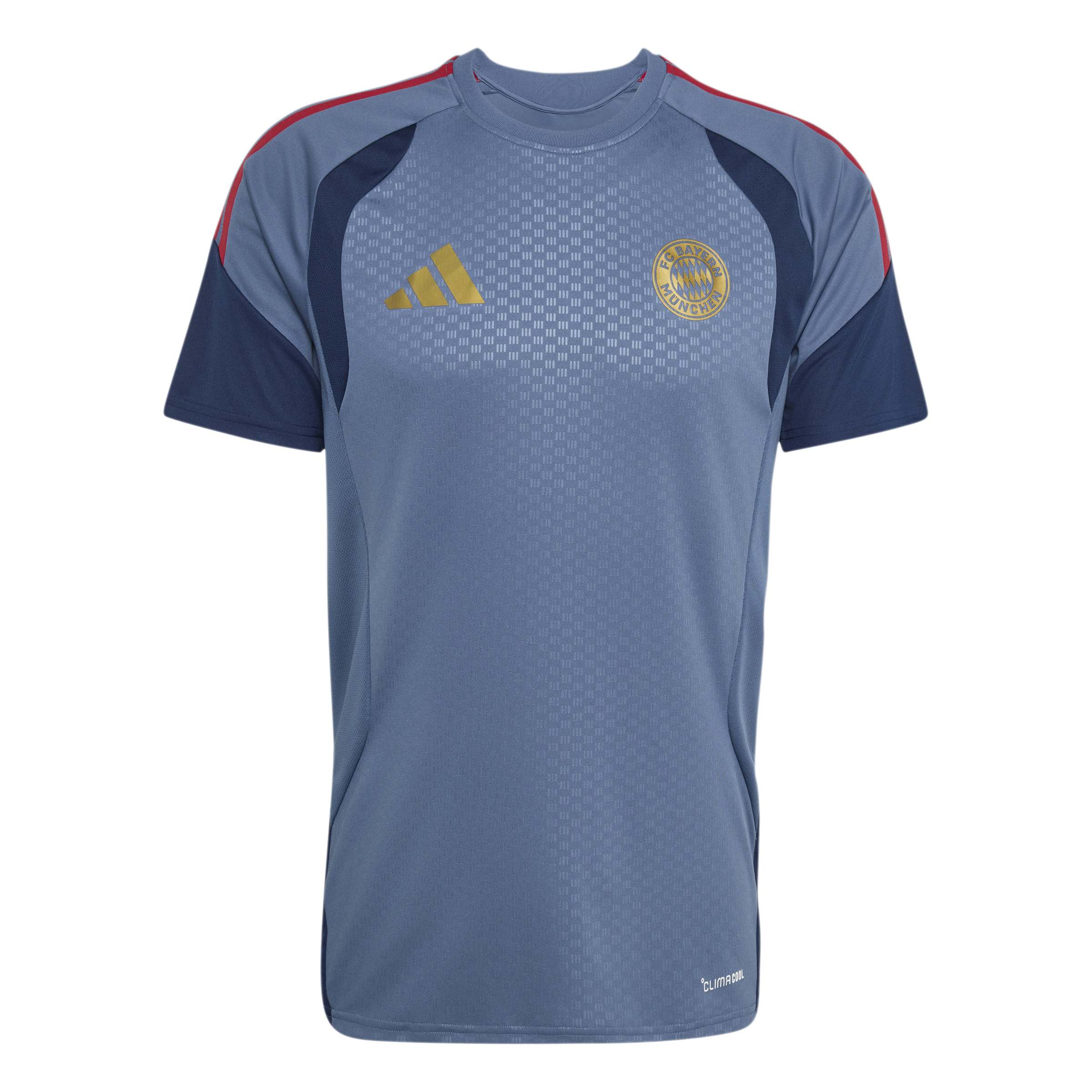 Adidas Bayern München Trainingsshirt 2026-2027 Donkerblauw Rood Goud Adidas Bayern München Trainingsshirt 2026-2027 Donkerblauw Rood Goud - foto 6
