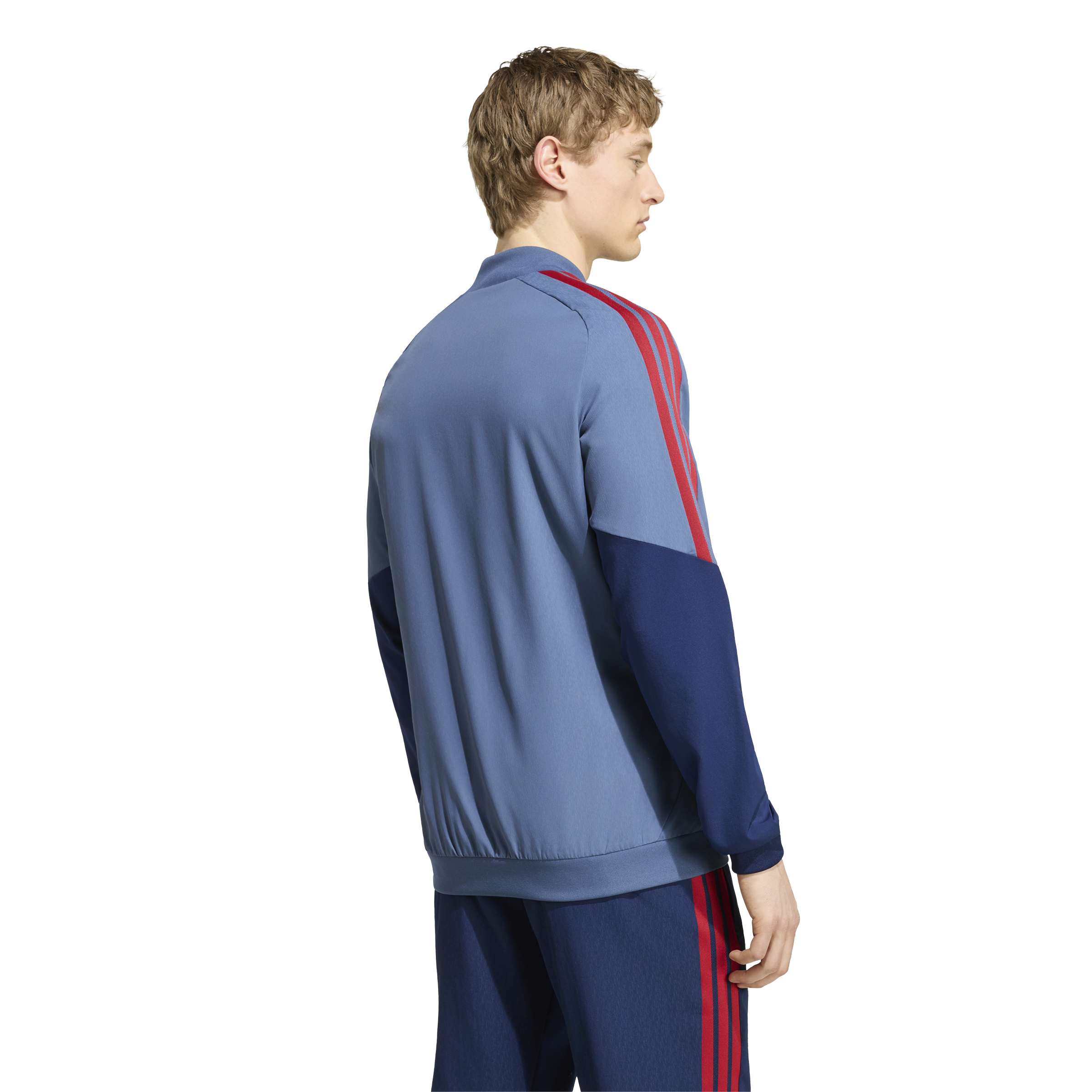 Adidas Bayern München Presentatie Trainingsjack 2026-2027 Donkerblauw Rood Goud Adidas Bayern München Presentatie Trainingspak 2026-2027 Donkerblauw Rood Goud - foto 4