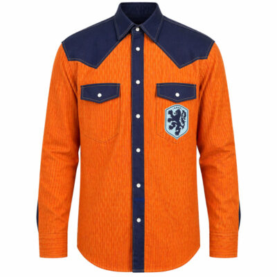 FC88 Nederland Cowboy Blouse Oranje Donkerblauw Lichtblauw