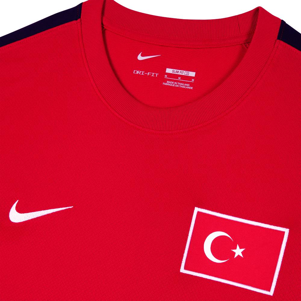Nike Turkije Strike Trainingsshirt 2026-2028 Rood Zwart Wit Nike Turkije Strike Trainingsshirt 2026-2028 Rood Zwart Wit - Afbeelding 3