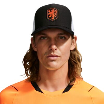 Nike Nederland Aerobill C99 Pet Zwart Wit Oranje