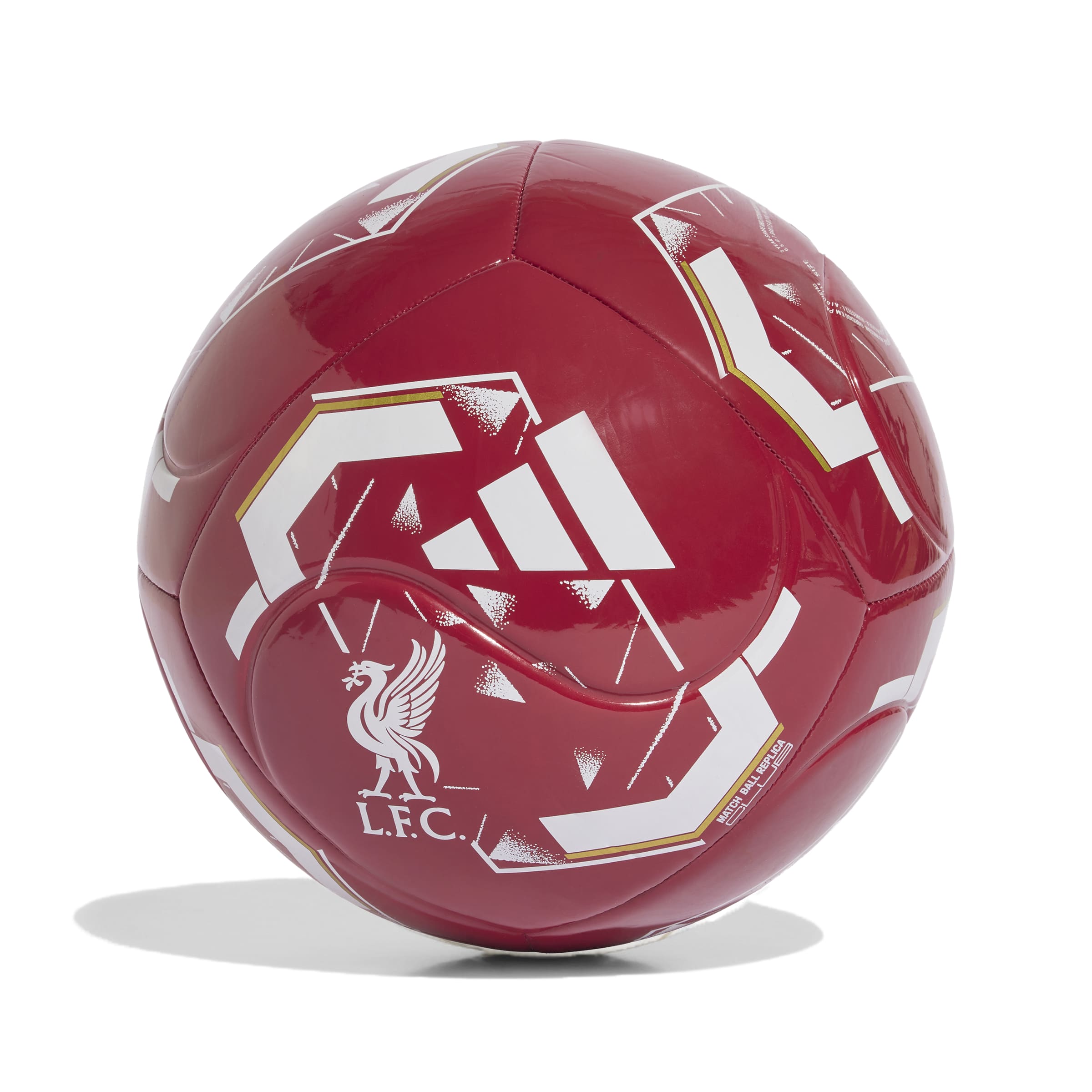 Adidas Liverpool Club Voetbal Maat 5 2026-2027 Rood Wit Goud Adidas Liverpool Club Voetbal Maat 5 2026-2027 Rood Wit Goud