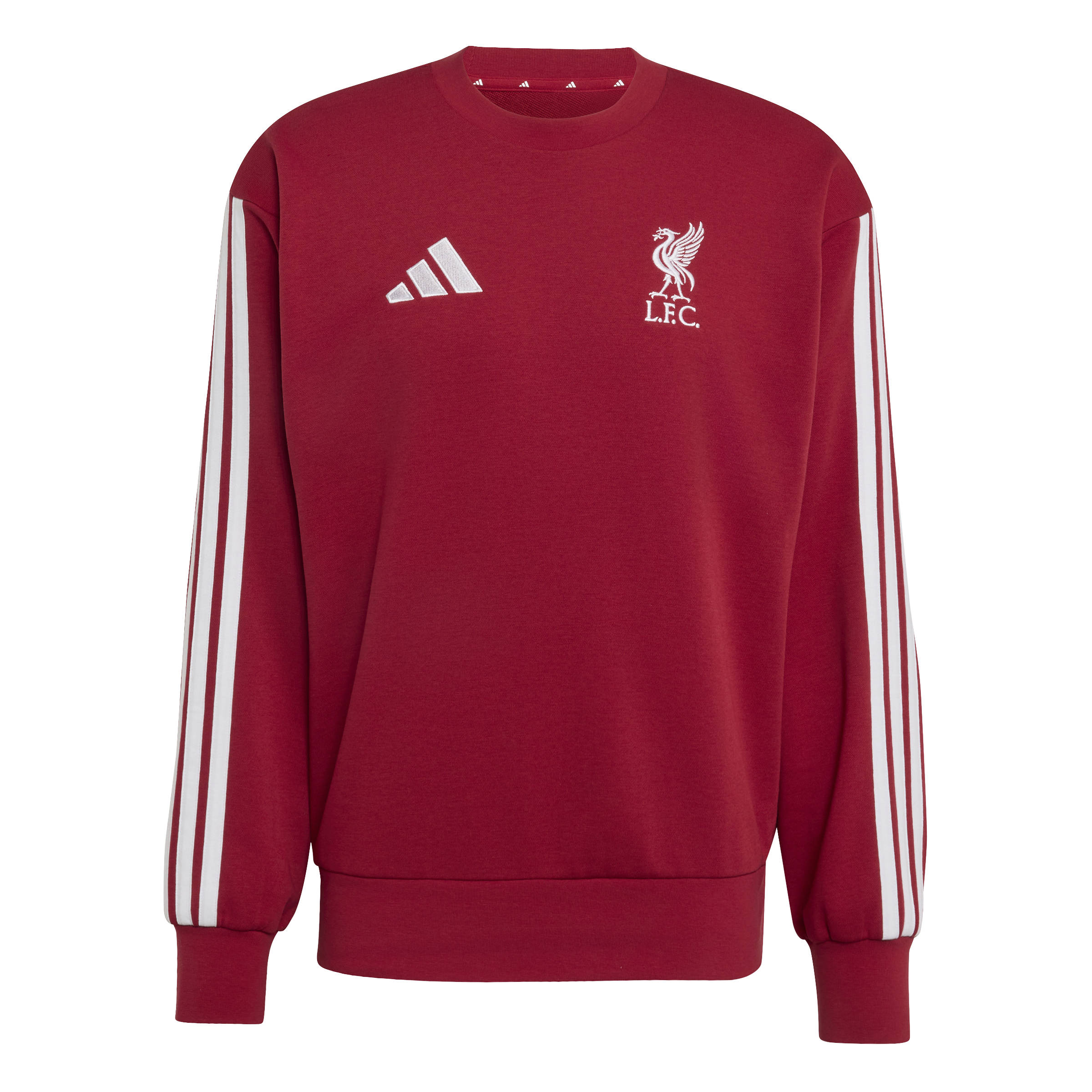 Adidas Liverpool DNA Crew Sweater 2026-2027 Rood Wit Adidas Liverpool DNA Crew Sweater 2026-2027 Rood Wit - foto 6