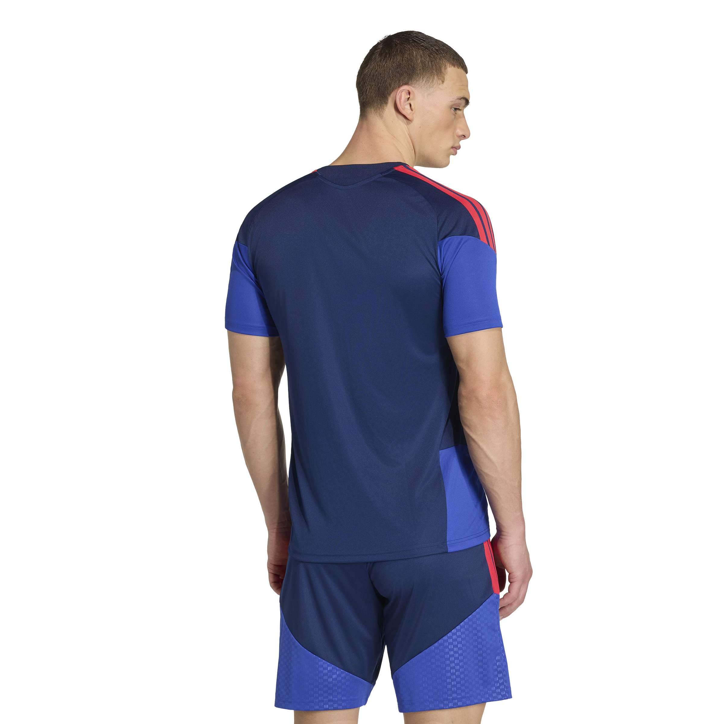 Adidas Olympique Lyon Trainingsset 2026-2027 Donkerblauw Blauw Rood Adidas Olympique Lyon Trainingsset 2026-2027 Donkerblauw Blauw Rood - Afbeelding 4