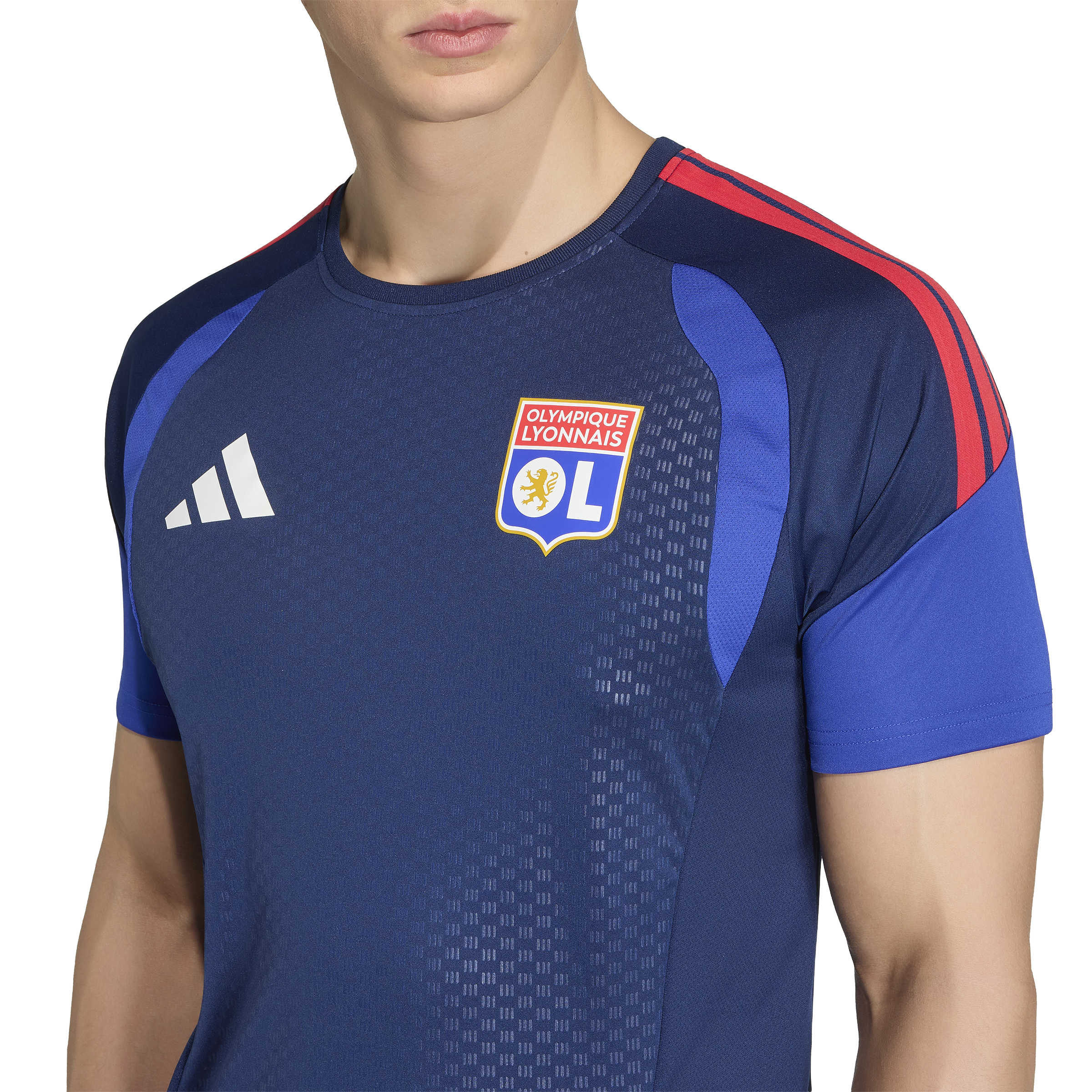 Adidas Olympique Lyon Trainingsset 2026-2027 Donkerblauw Blauw Rood Adidas Olympique Lyon Trainingsset 2026-2027 Donkerblauw Blauw Rood - Afbeelding 5
