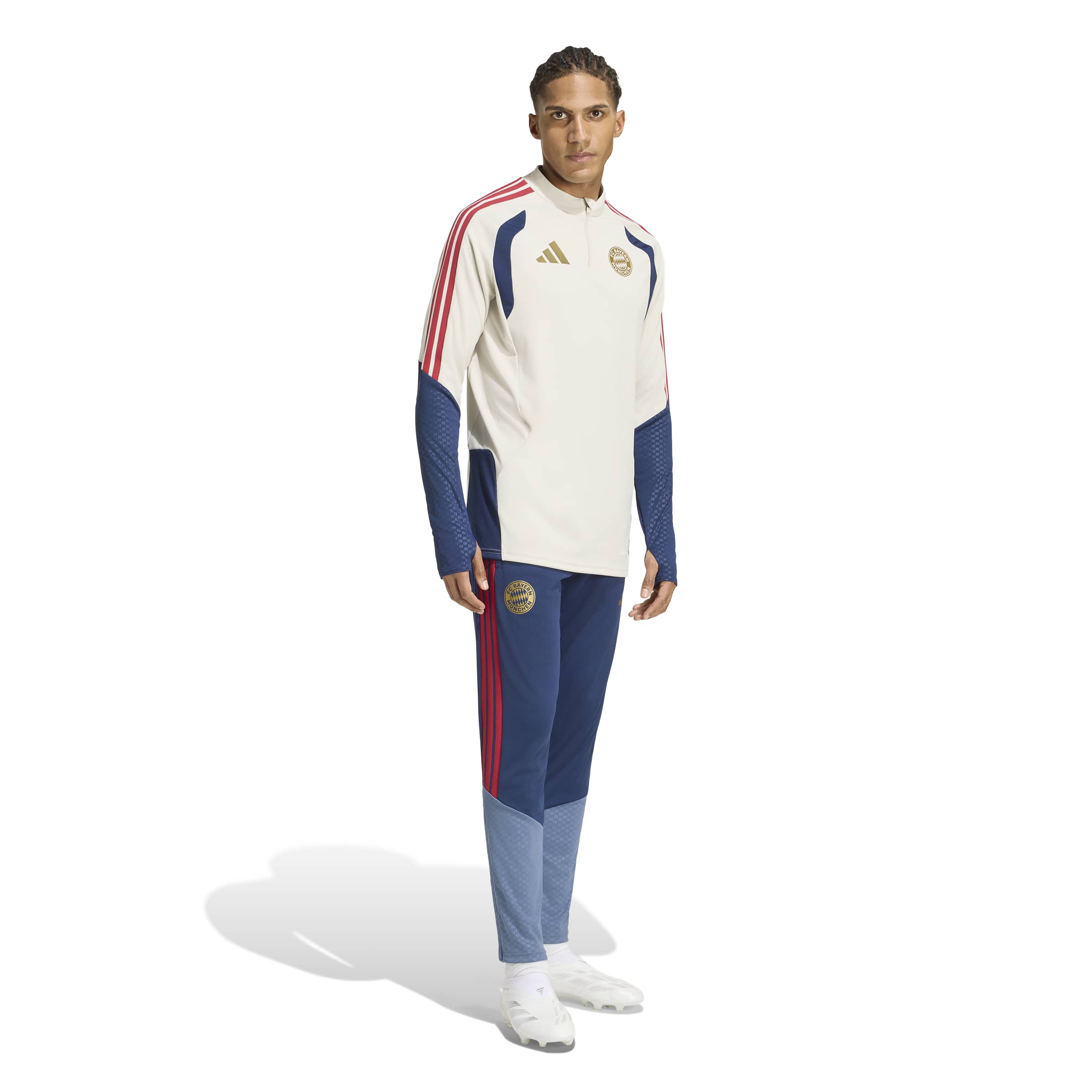 Adidas Bayern München Trainingsbroek 2026-2027 Donkerblauw Rood Goud Adidas Bayern München Trainingsbroek 2026-2027 Donkerblauw Rood Goud - foto 6