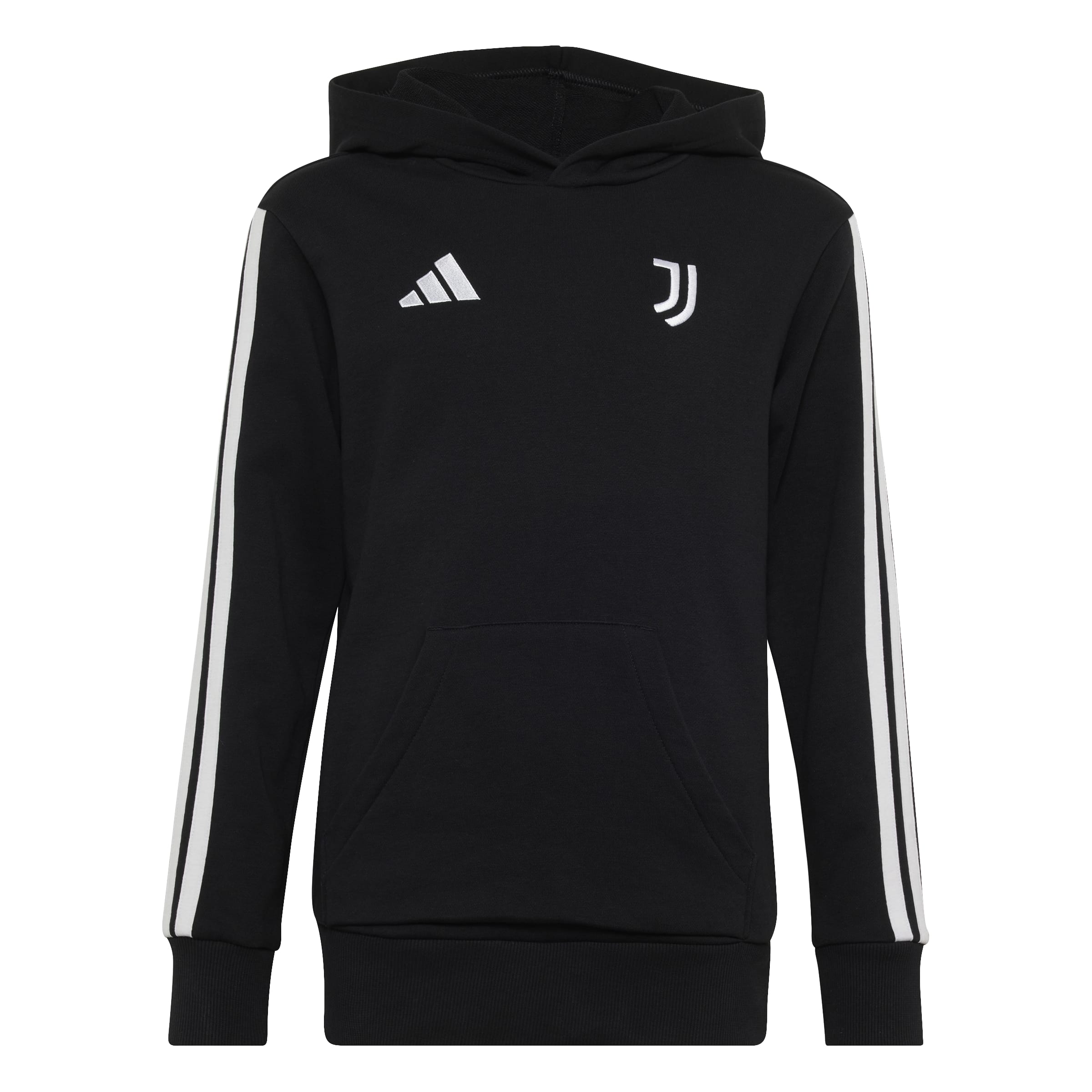 Adidas Juventus DNA Hoodie 2026-2027 Kids Zwart Wit Adidas Juventus DNA Hoodie 2026-2027 Kids Zwart Wit