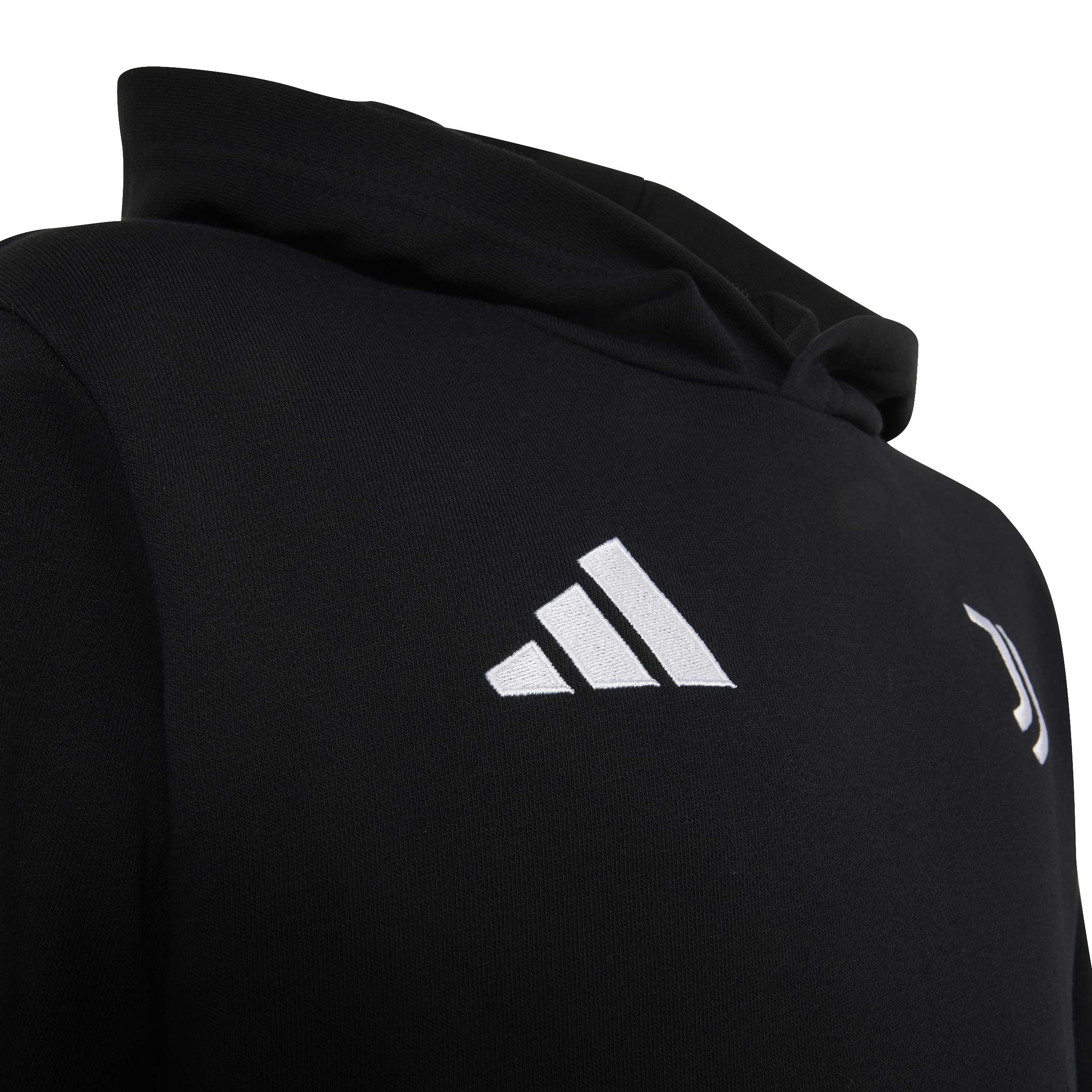 Adidas Juventus DNA Hoodie 2026-2027 Kids Zwart Wit Adidas Juventus DNA Hoodie 2026-2027 Kids Zwart Wit - foto 3