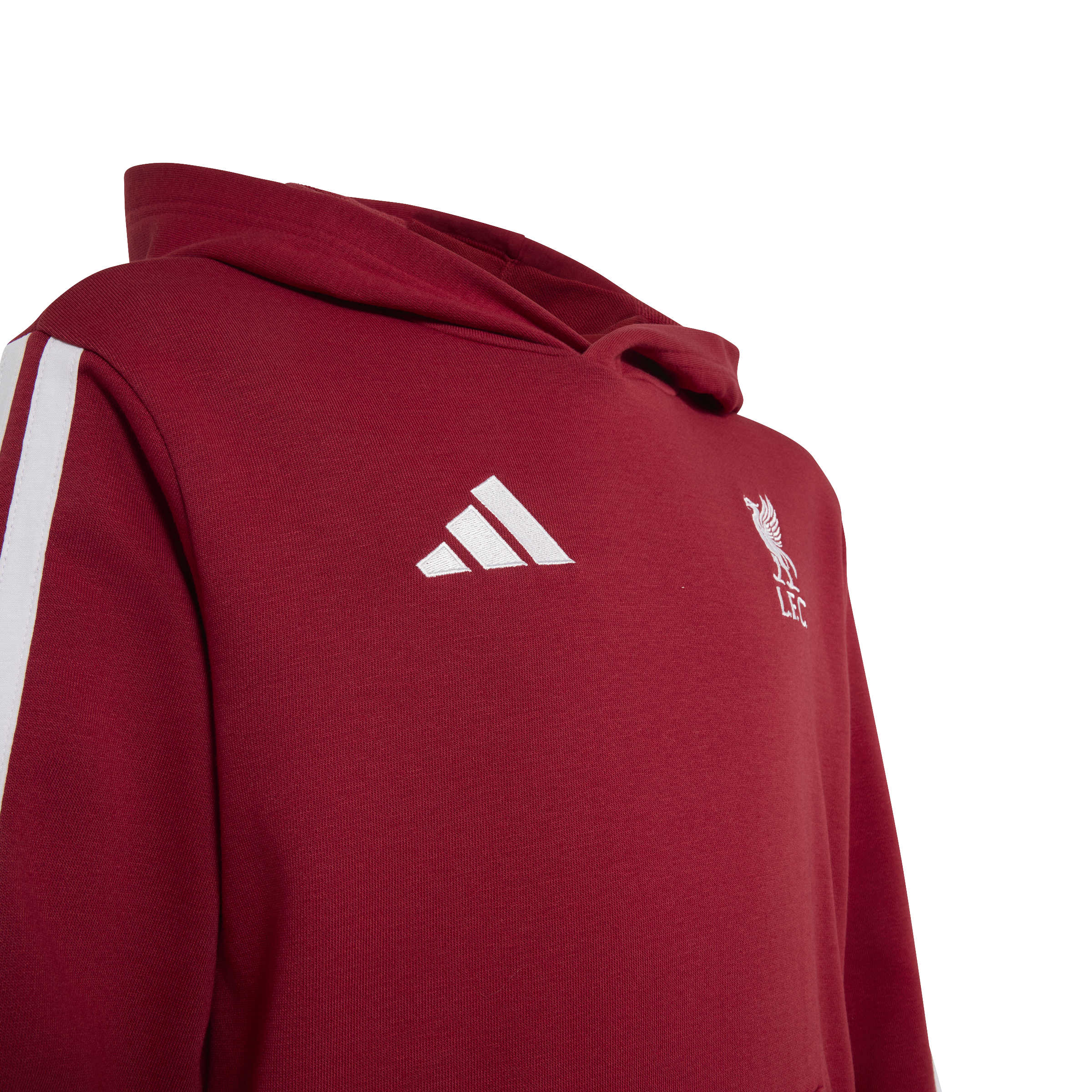 Adidas Liverpool Hoodie 2026-2027 Kids Rood Wit Adidas Liverpool Hoodie 2026-2027 Kids Rood Wit - foto 3