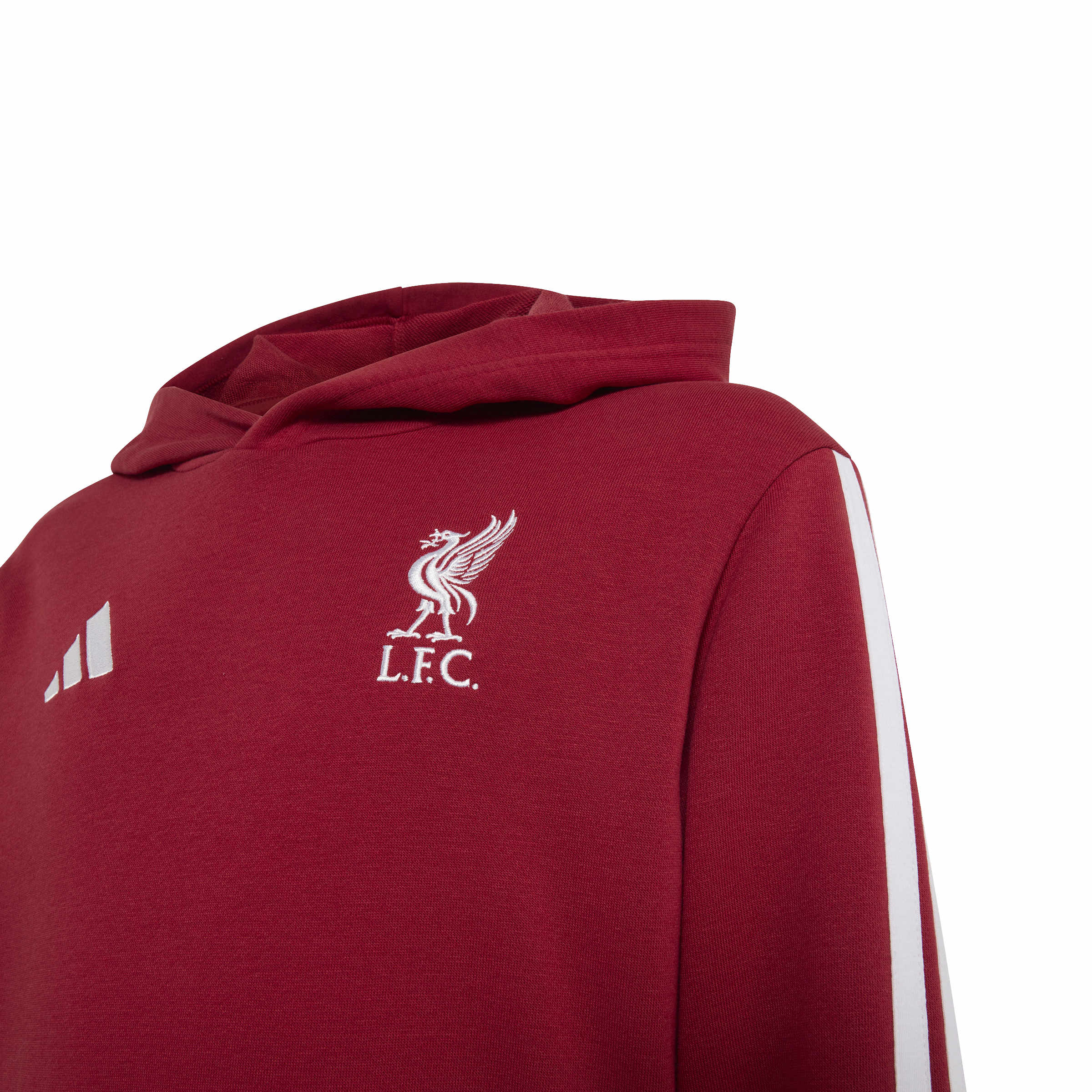 Adidas Liverpool Hoodie 2026-2027 Kids Rood Wit Adidas Liverpool Hoodie 2026-2027 Kids Rood Wit - foto 4