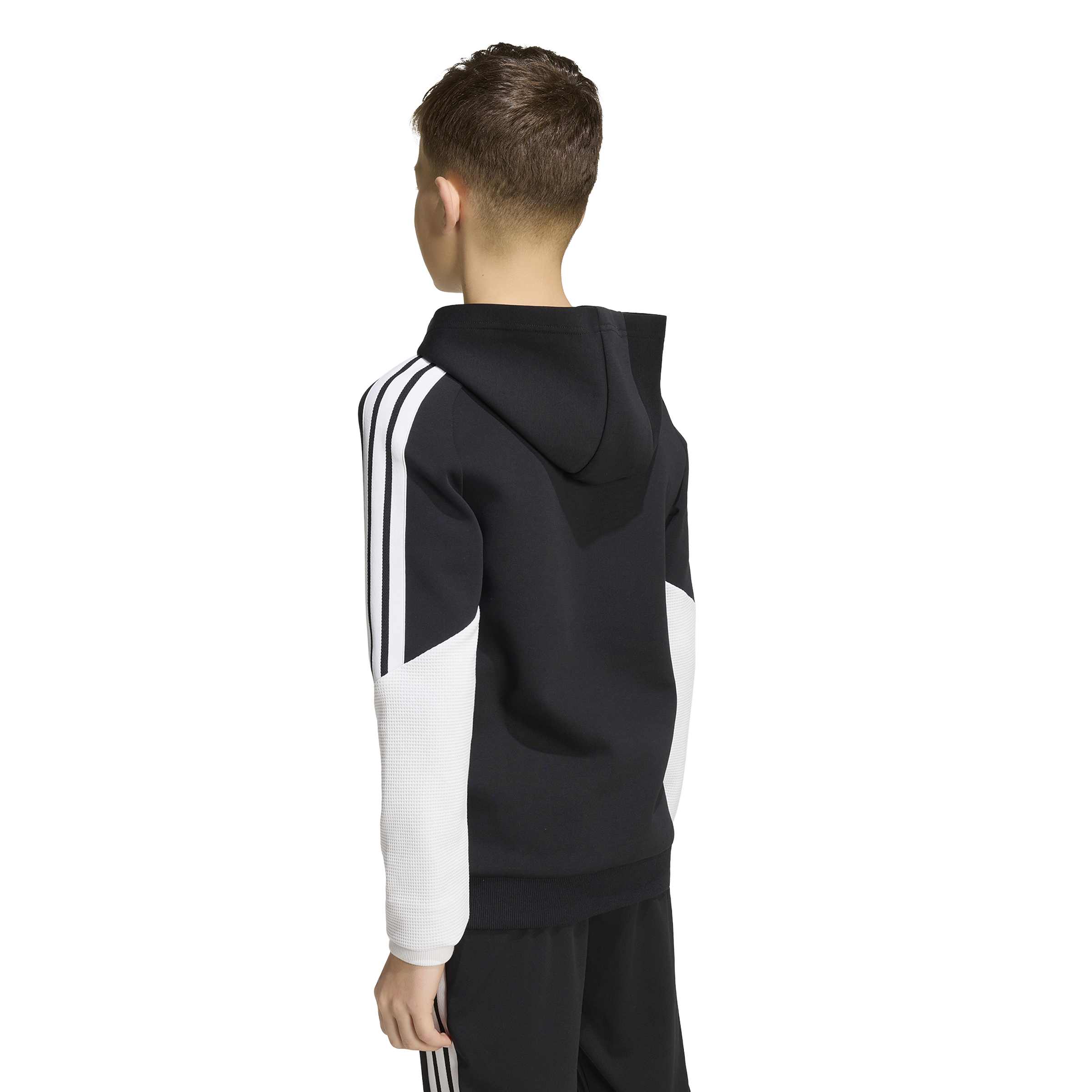 Adidas Liverpool Hoodie 2026-2027 Kids Zwart Wit Rood Adidas Liverpool Trainingspak Hooded 2026-2027 Kids Zwart Grijs Wit Rood - foto 3