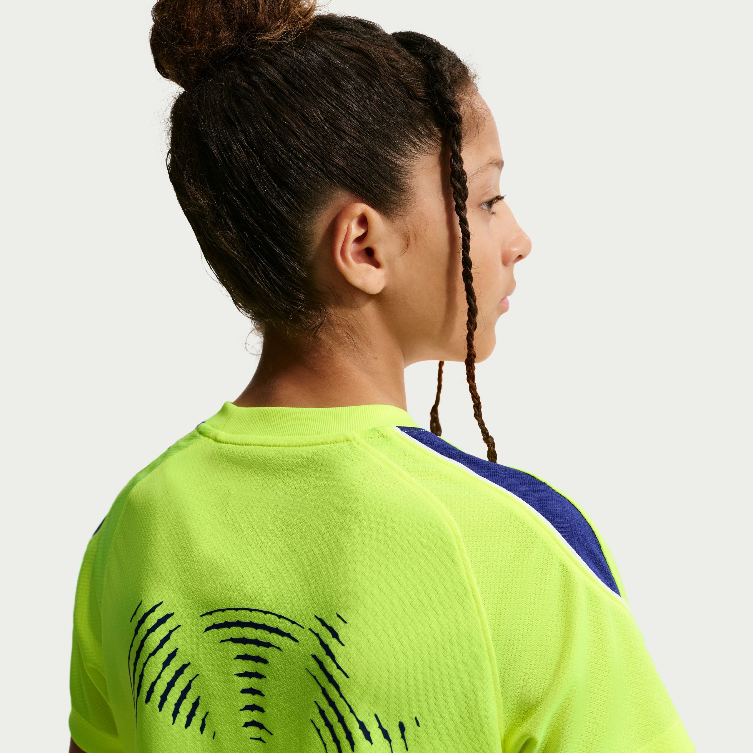 Nike Atletico Madrid Strike Trainingsset 2026-2027 Kids Neongroen Zwart Donkerblauw Wit Nike Atletico Madrid Strike Trainingsset 2026-2027 Kids Neongroen Zwart Donkerblauw Wit - Afbeelding 5