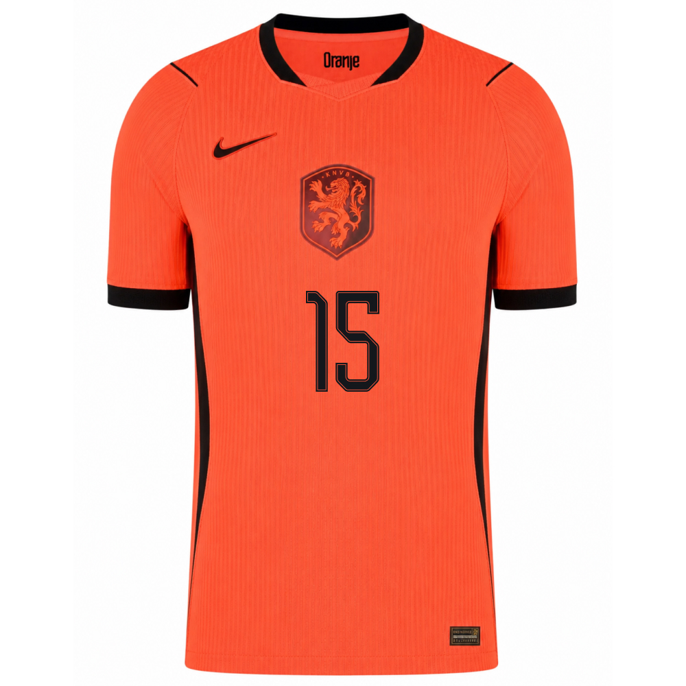 Nike Nederland Van De Ven 15 Thuisshirt Authentic 2026-2028 Nike Nederland Van De Ven 15 Thuisshirt Authentic 2026-2028 - foto 2