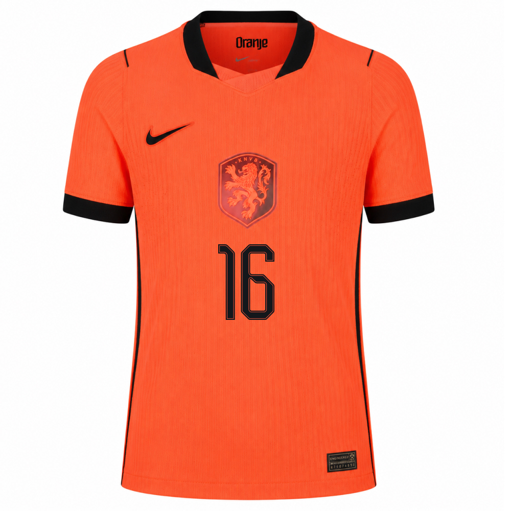Nike Nederland Til 16 Thuisshirt Authentic 2026-2028 Kids Nike Nederland Til 16 Thuisshirt Authentic 2026-2028 Kids - Afbeelding 2