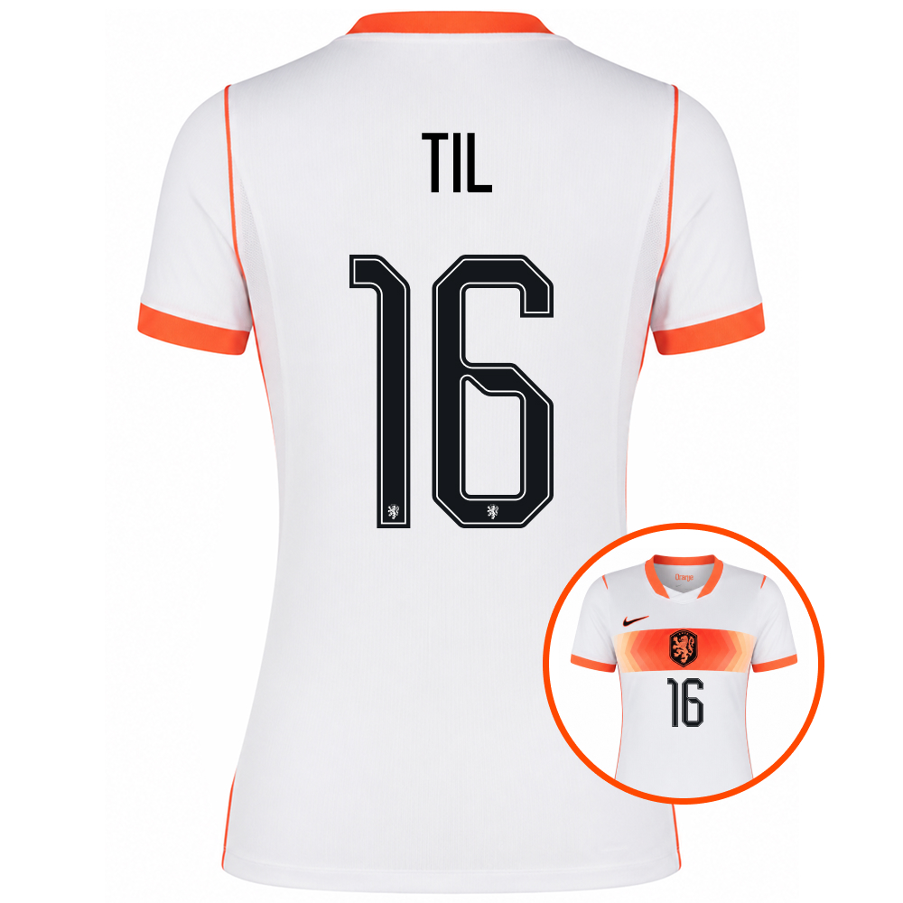 Nike Nederland Til 16 Uitshirt 2026-2028 Dames Nike Nederland Til 16 Uitshirt 2026-2028 Dames