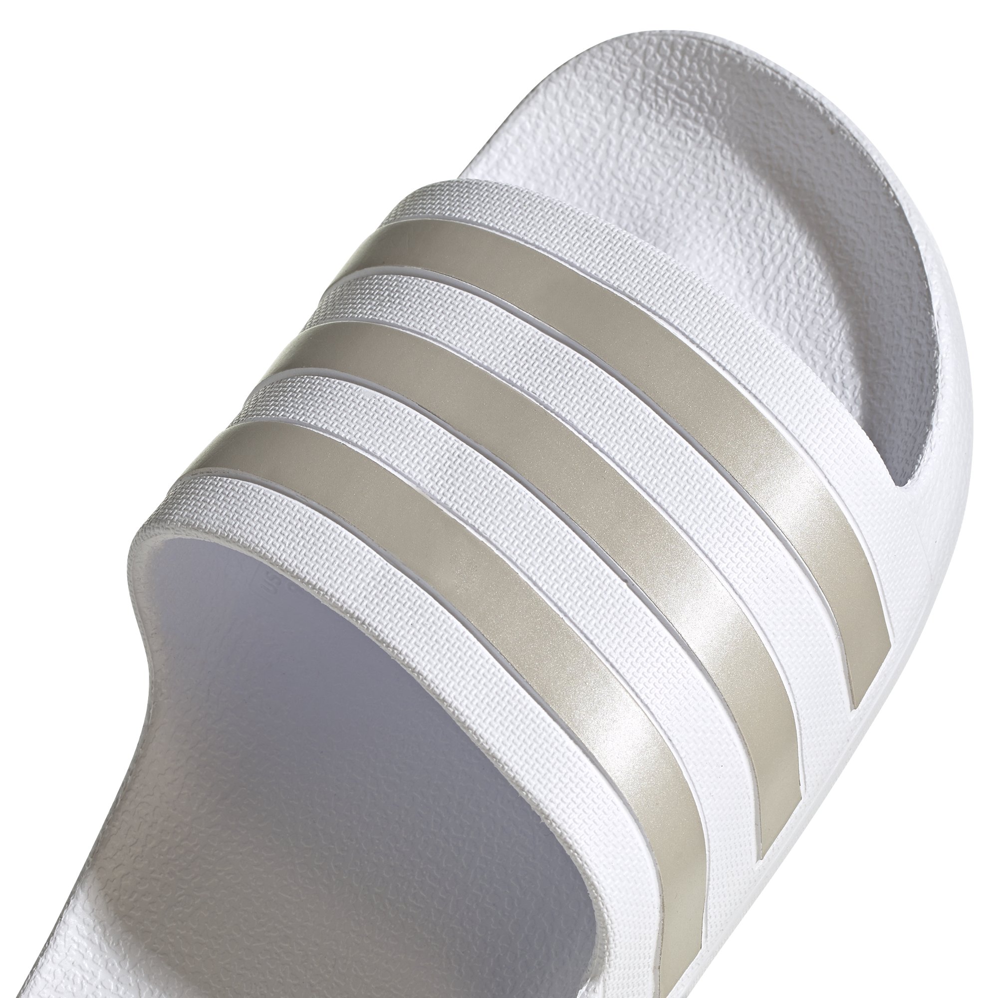 Adidas Adilette Aqua Slippers Wit Zilver Wit Adidas Adilette Aqua Slippers Wit Zilver Wit - Afbeelding 8