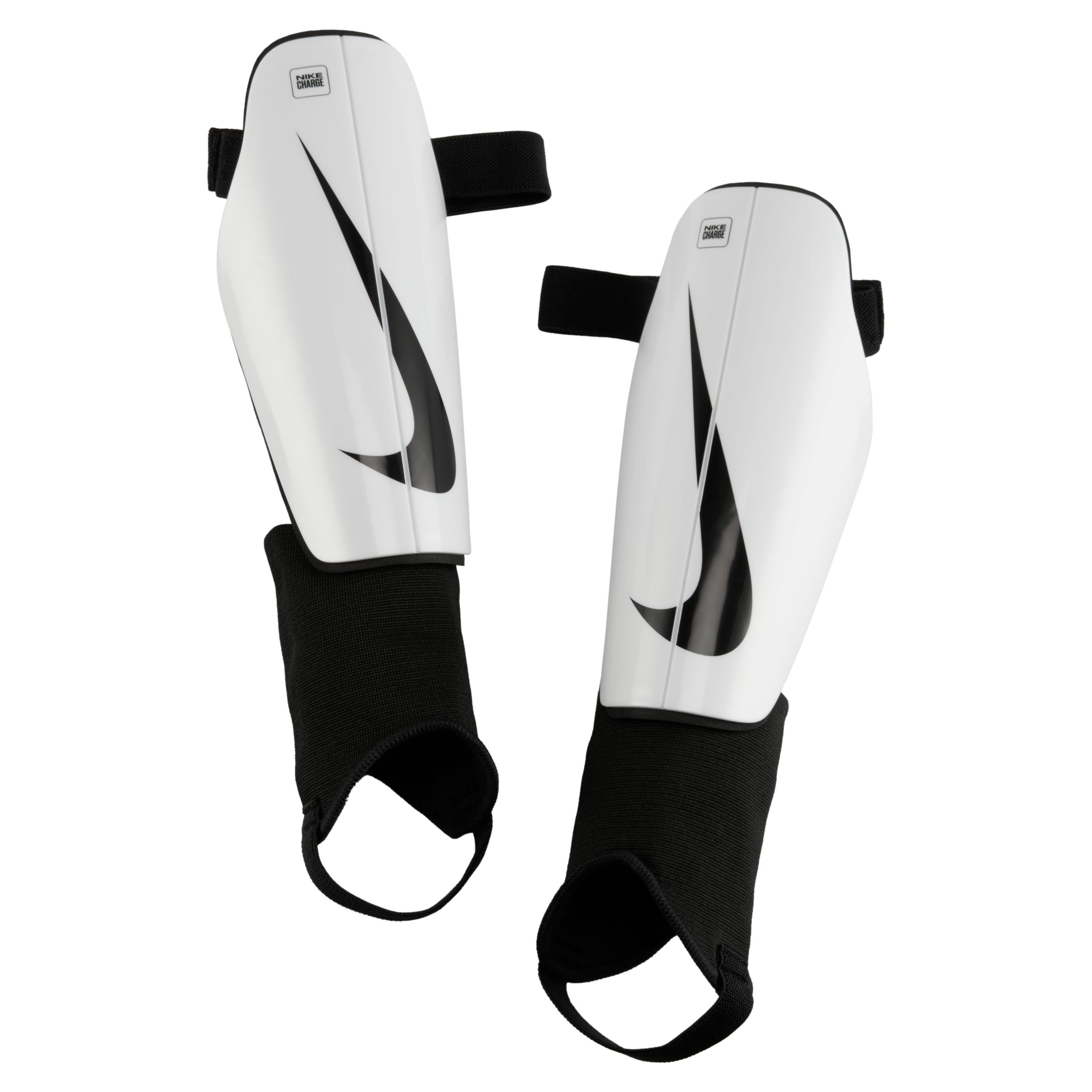 Nike Charge Scheenbeschermers Wit Zwart Nike Charge Scheenbeschermers Wit Zwart