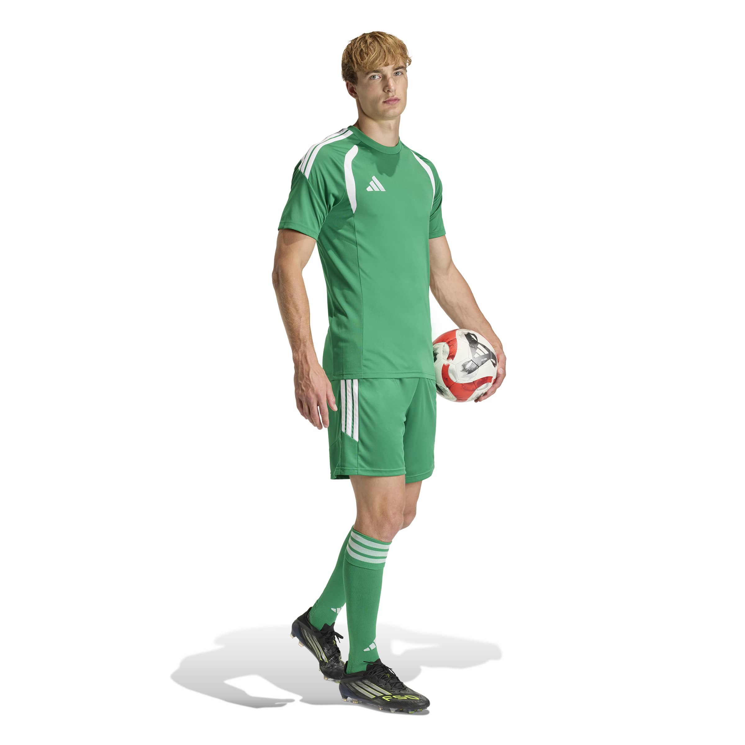Adidas Tiro 26 League Voetbalbroekje Groen Wit Adidas Tiro 26 League Voetbalbroekje Groen Wit - Afbeelding 3