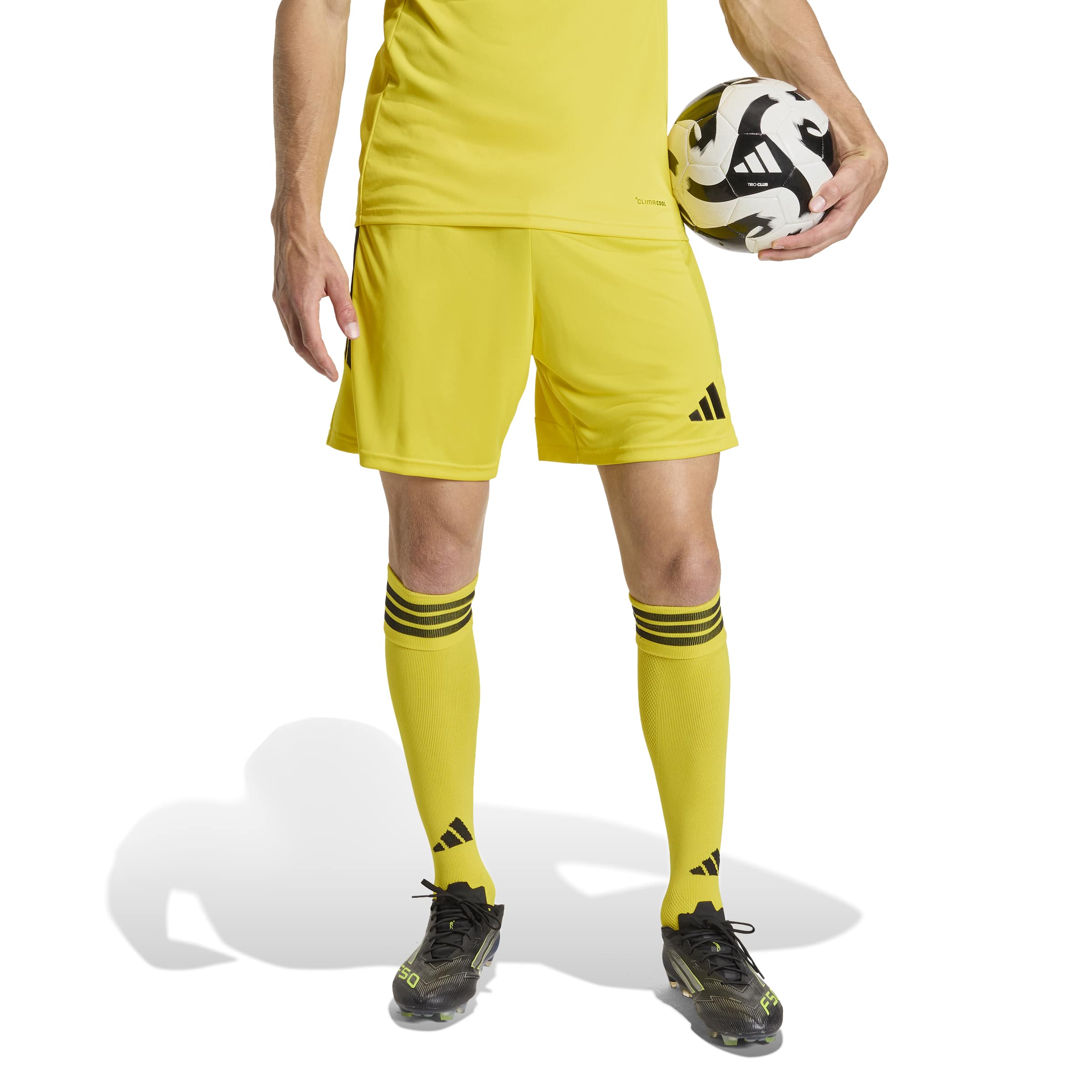 Adidas Tiro 26 League Voetbalbroekje Geel Zwart Adidas Tiro 26 League Voetbalbroekje Geel Zwart