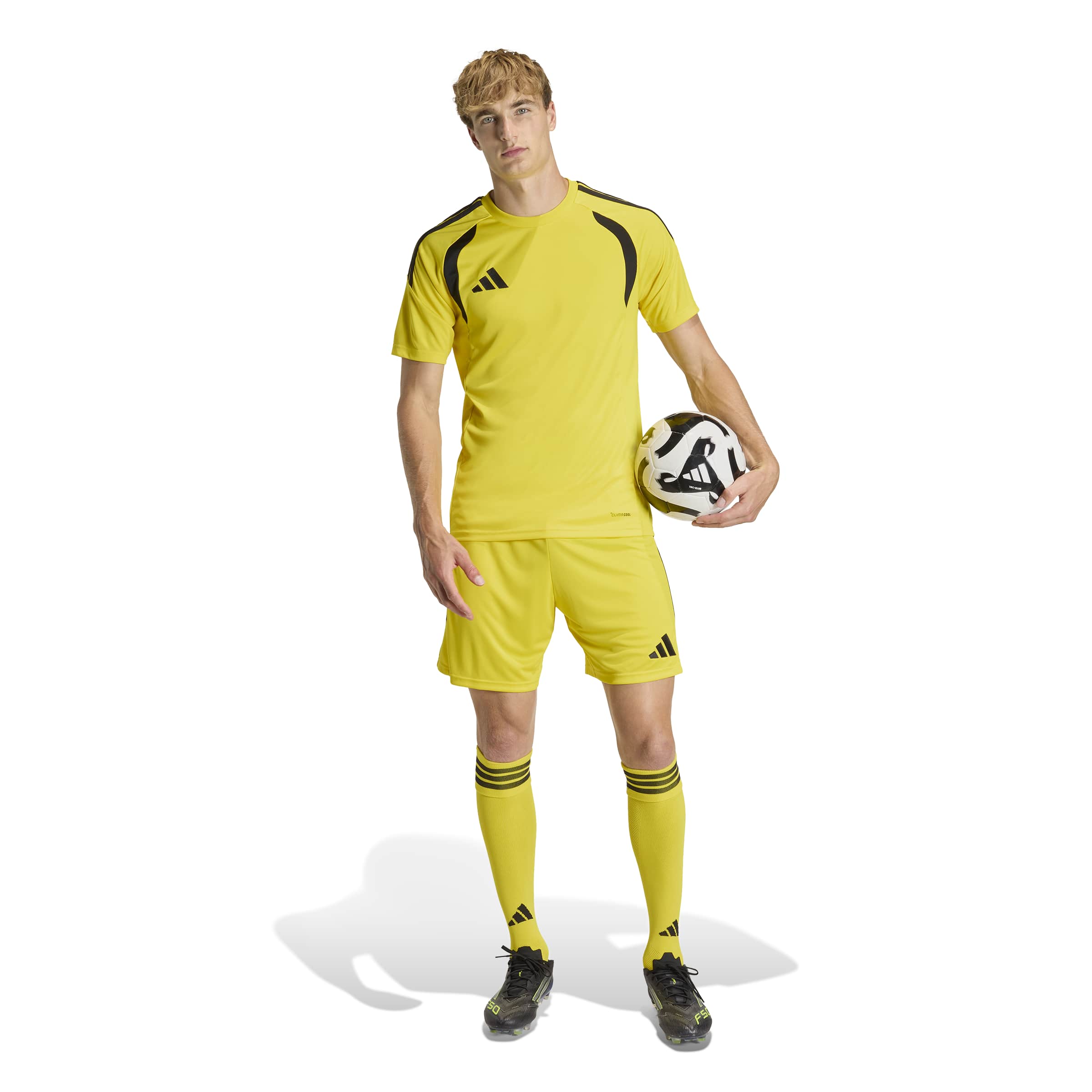 Adidas Tiro 26 League Voetbalbroekje Geel Zwart Adidas Tiro 26 League Voetbalbroekje Geel Zwart - Afbeelding 4