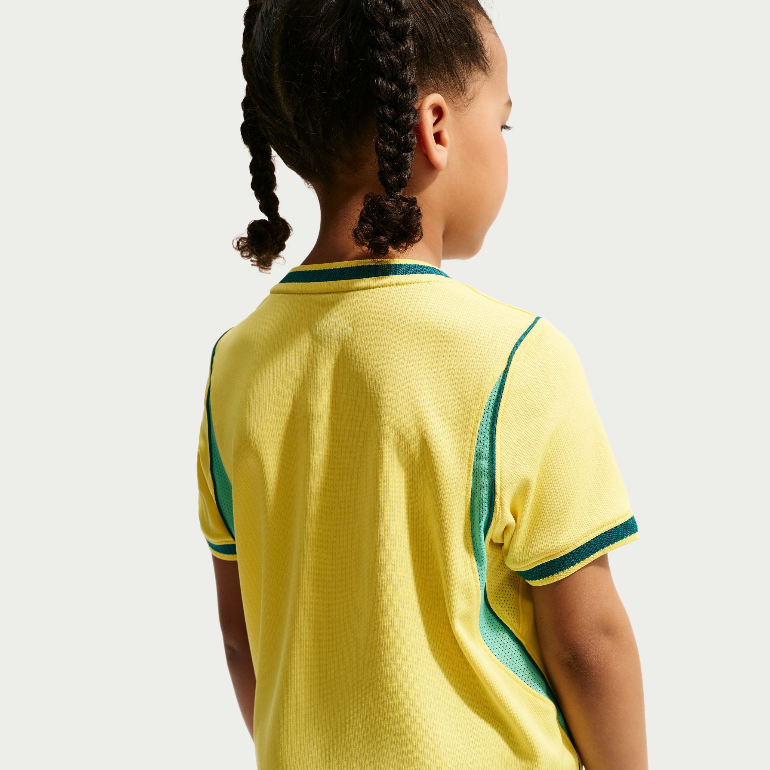 Nike Brazilië Minikit Thuis 2026-2028 Kleuters Nike Brazilië Minikit Thuis 2026-2028 Kleuters - Afbeelding 5