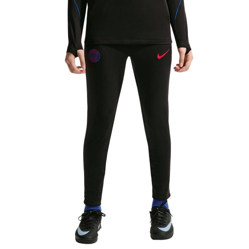 Nike Paris Saint-Germain Strike Trainingsbroek 2026-2027 Kids Zwart Felrood Donkerblauw Nike Paris Saint-Germain Strike Trainingsbroek 2026-2027 Kids Zwart Felrood Donkerblauw