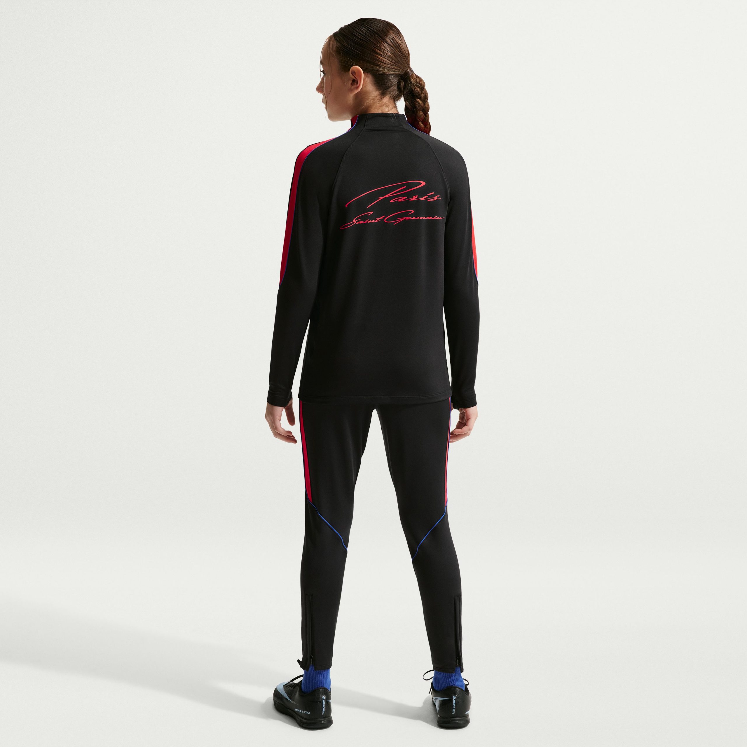 Nike Paris Saint-Germain Strike Trainingsbroek 2026-2027 Kids Zwart Felrood Donkerblauw Nike Paris Saint-Germain Strike Trainingsbroek 2026-2027 Kids Zwart Felrood Donkerblauw - Afbeelding 2